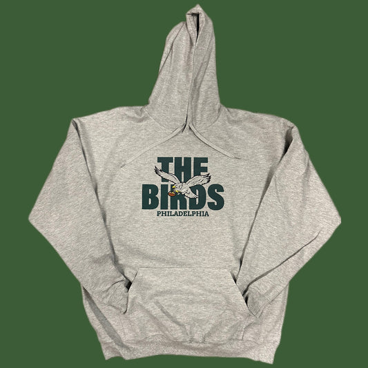 The Birds Philadelphia Hoodie | Classic Athletic Grey