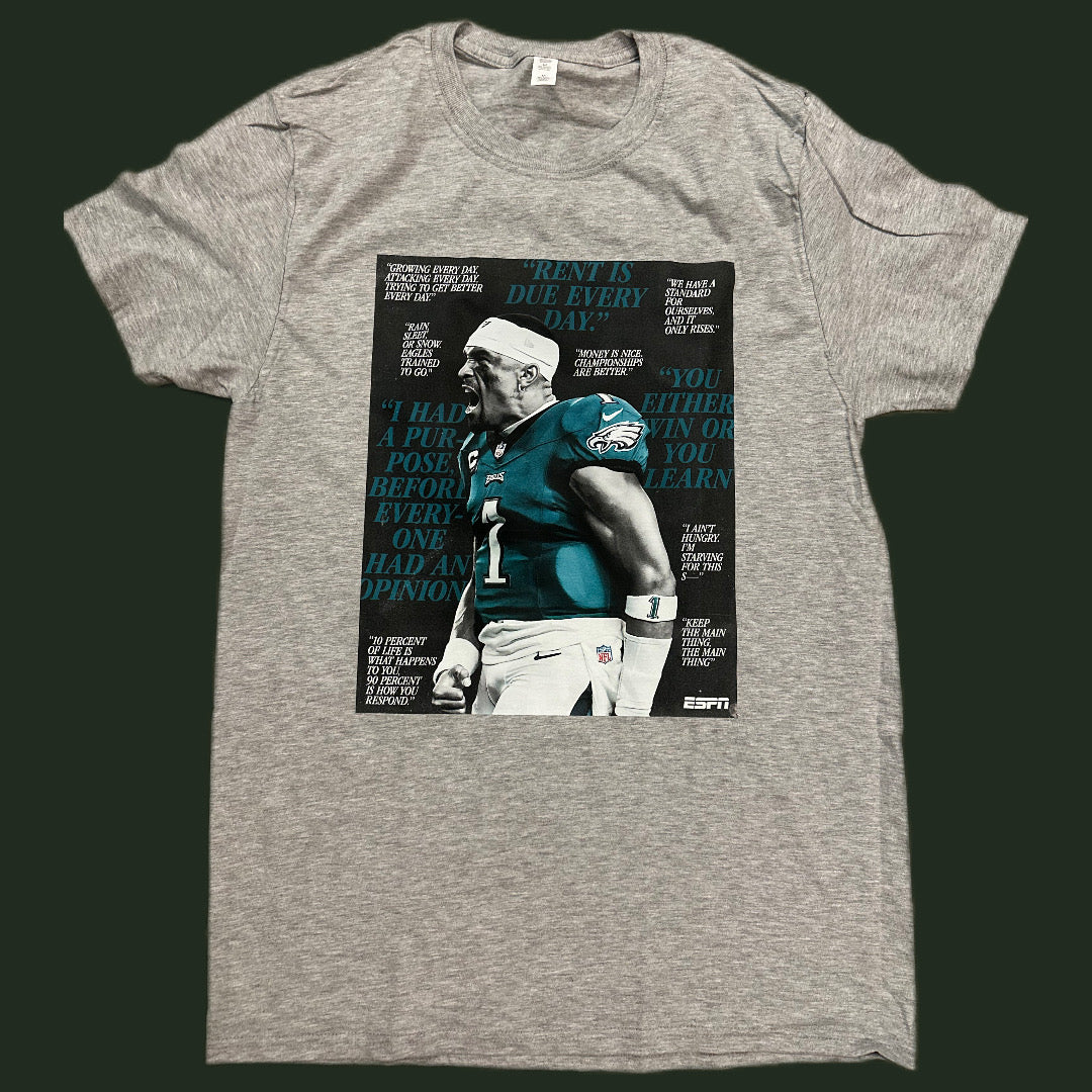 Philadelphia Eagles Jalen Hurts Quotes T-Shirt