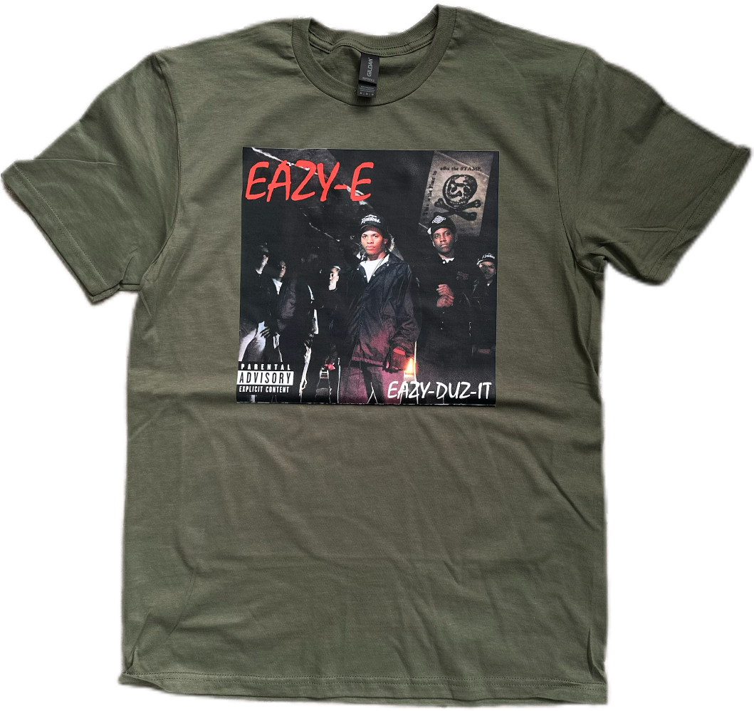 Eazy-Duz-It: Classic Hip-Hop Album Cover Tee