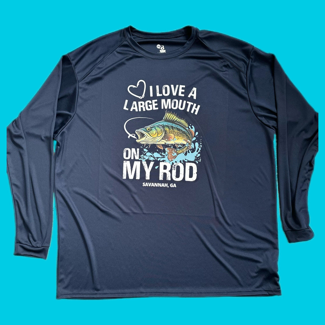 I Love a Large Mouth Fishing T-shirt