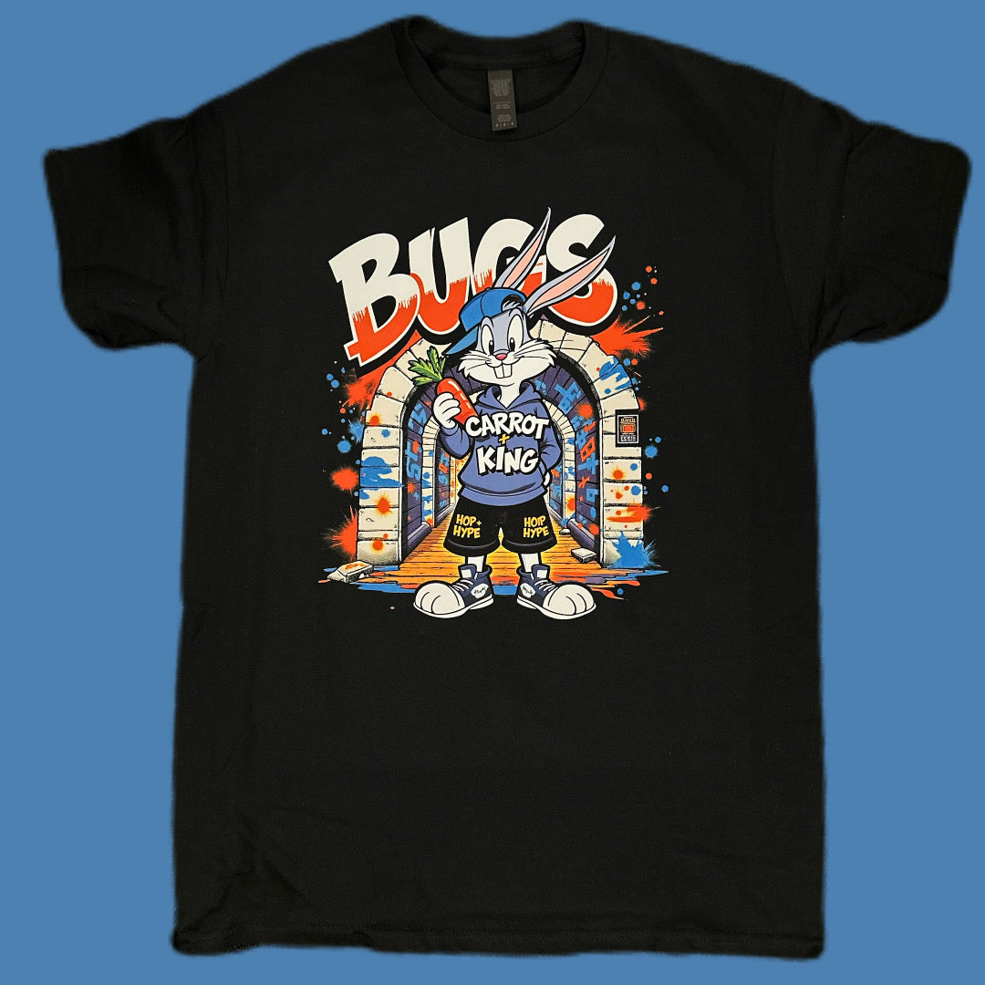 Bugs Bunny Carrot King" Street Style Tee