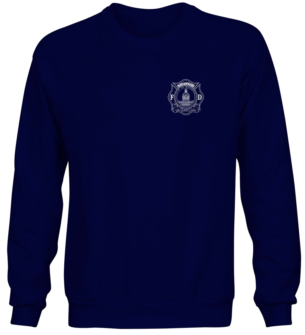 Navy Savannah Fire Marine 3 Sweatshirt