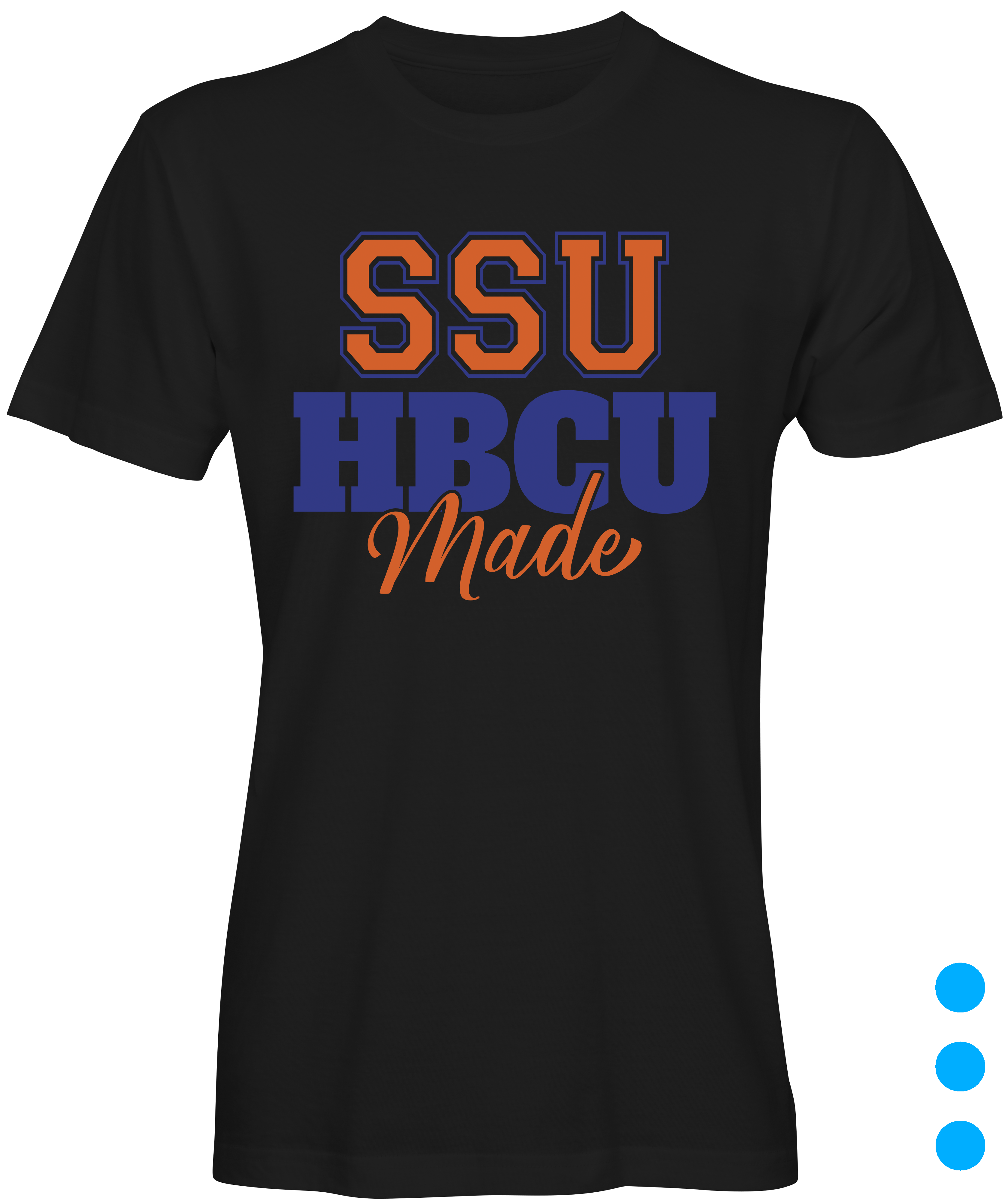 Black SSU HBCU Made T-shirt