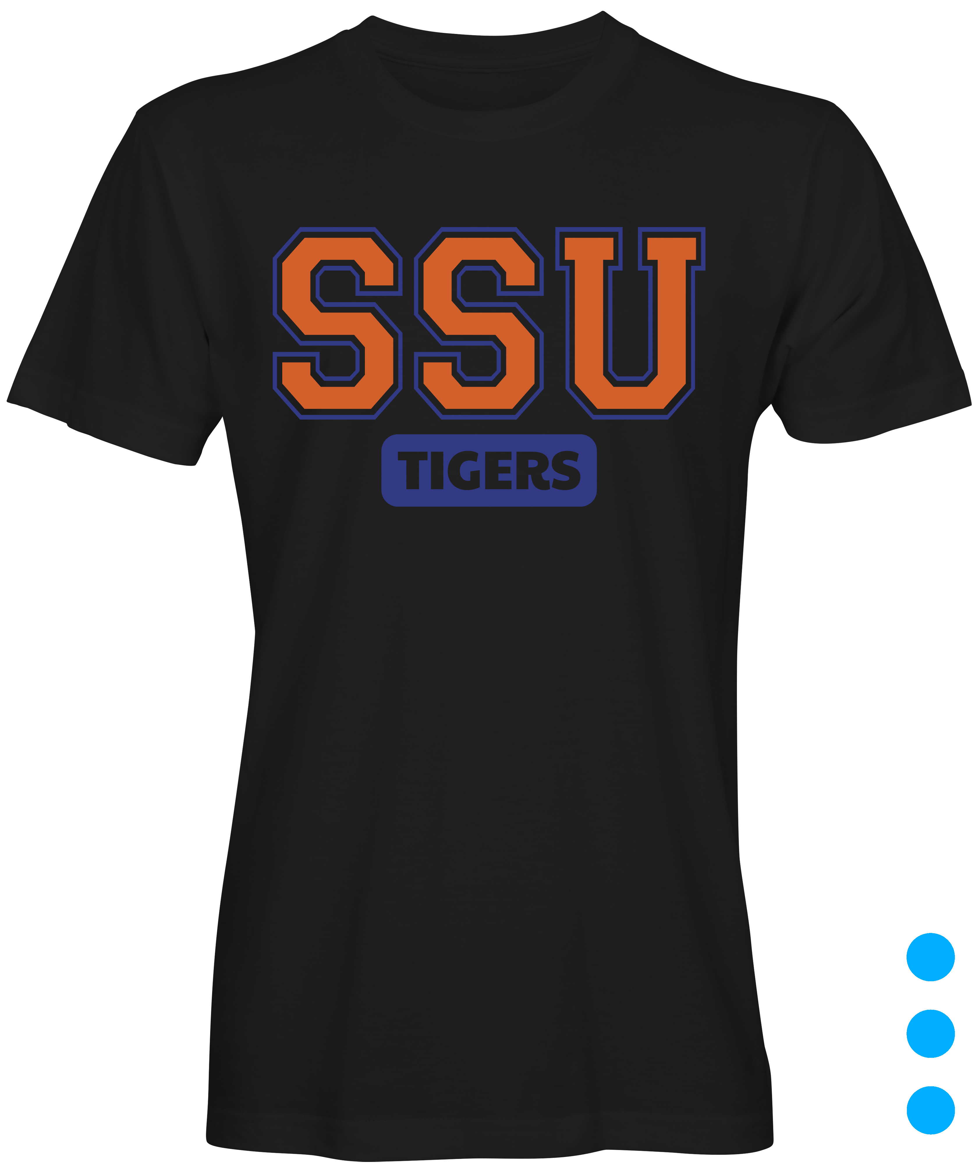 Black SSU Tigers T-shirt