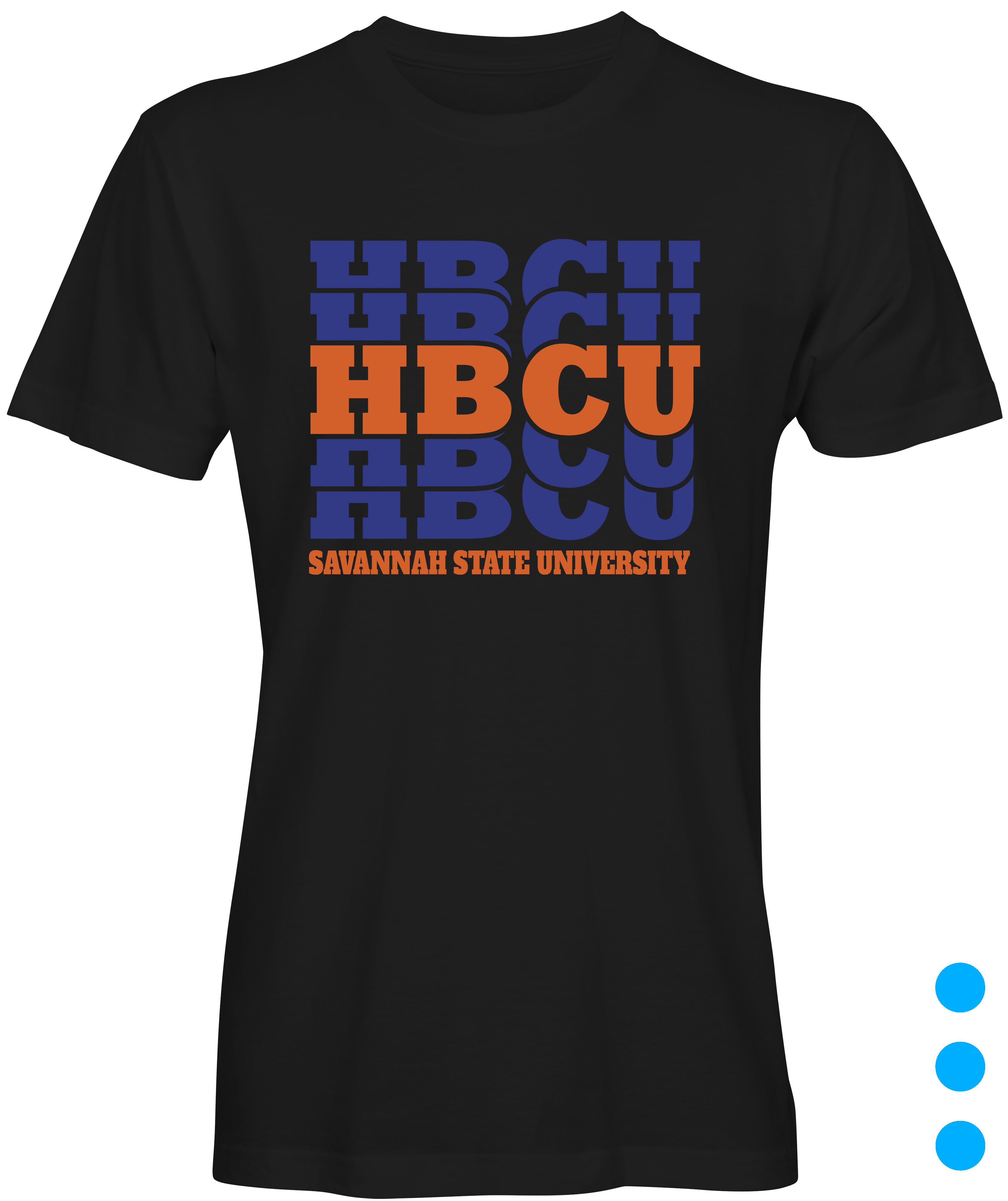 Black HBCU Savannah State University t-shirt