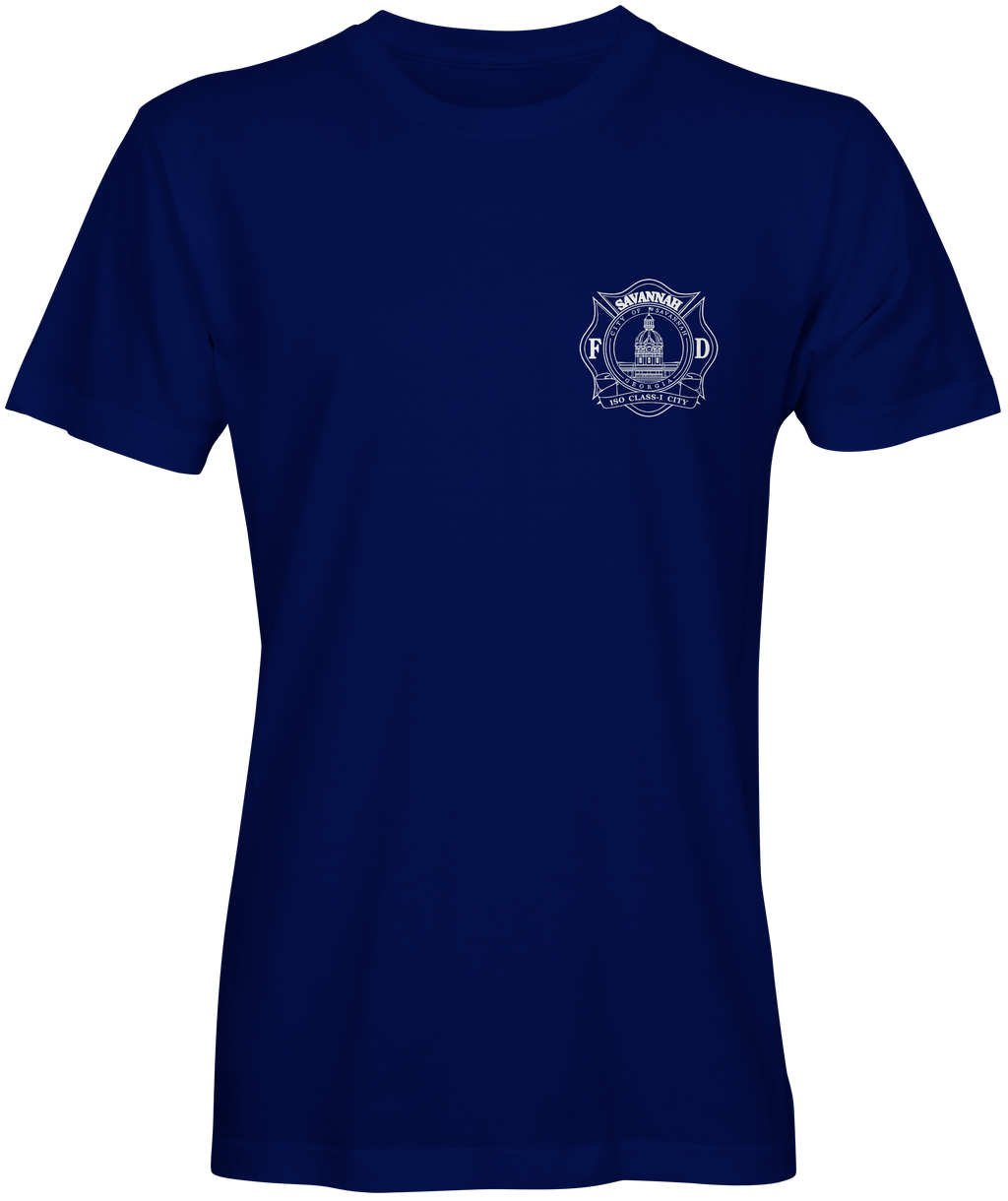 Navy Savannah Fire Marine 3 Shirt