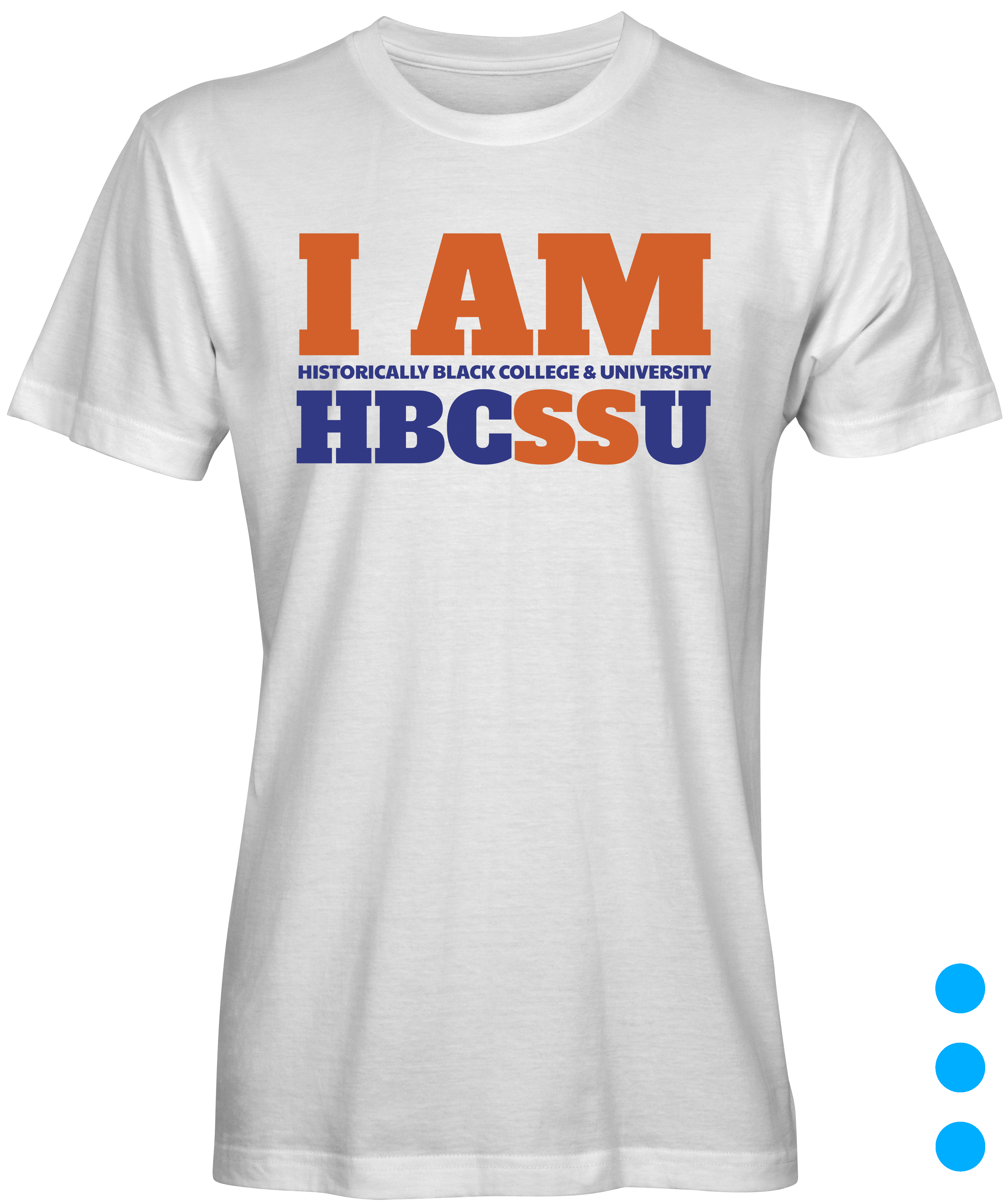 White I am SSU t-shirt