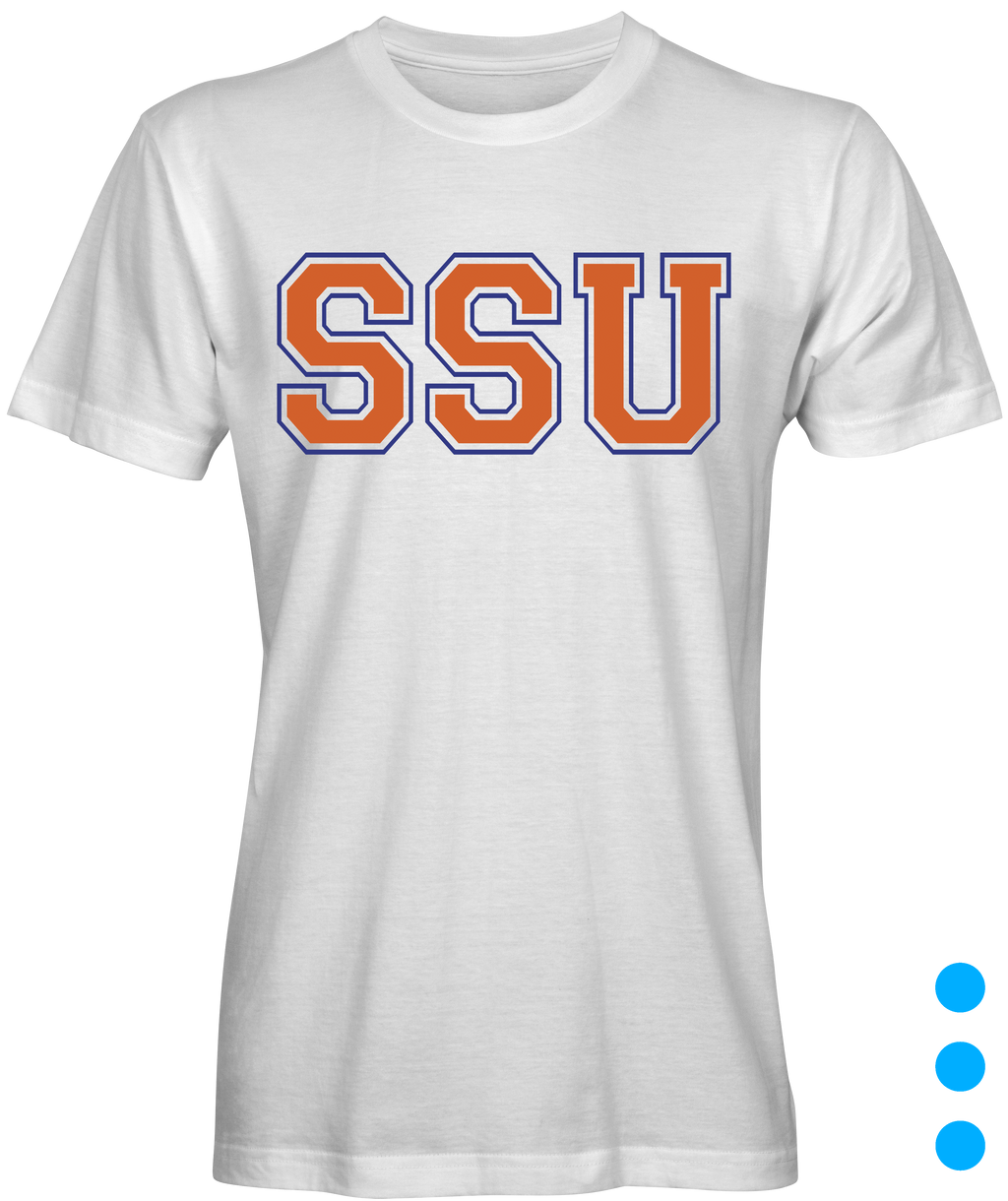 White SSU T-shirt