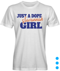 White Just a Dope Savannah Girl t-shirt