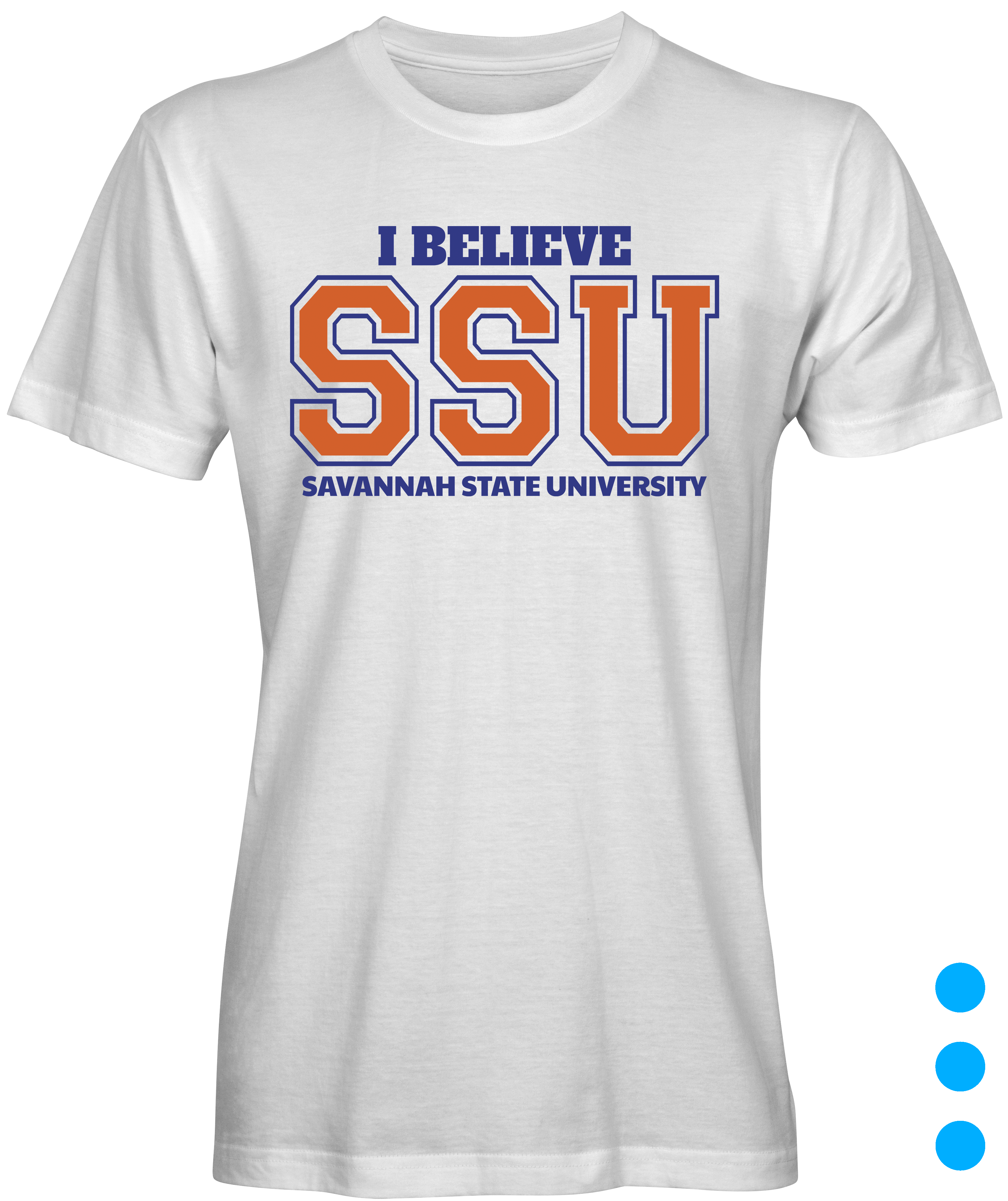 White I believe SSU T-shirt