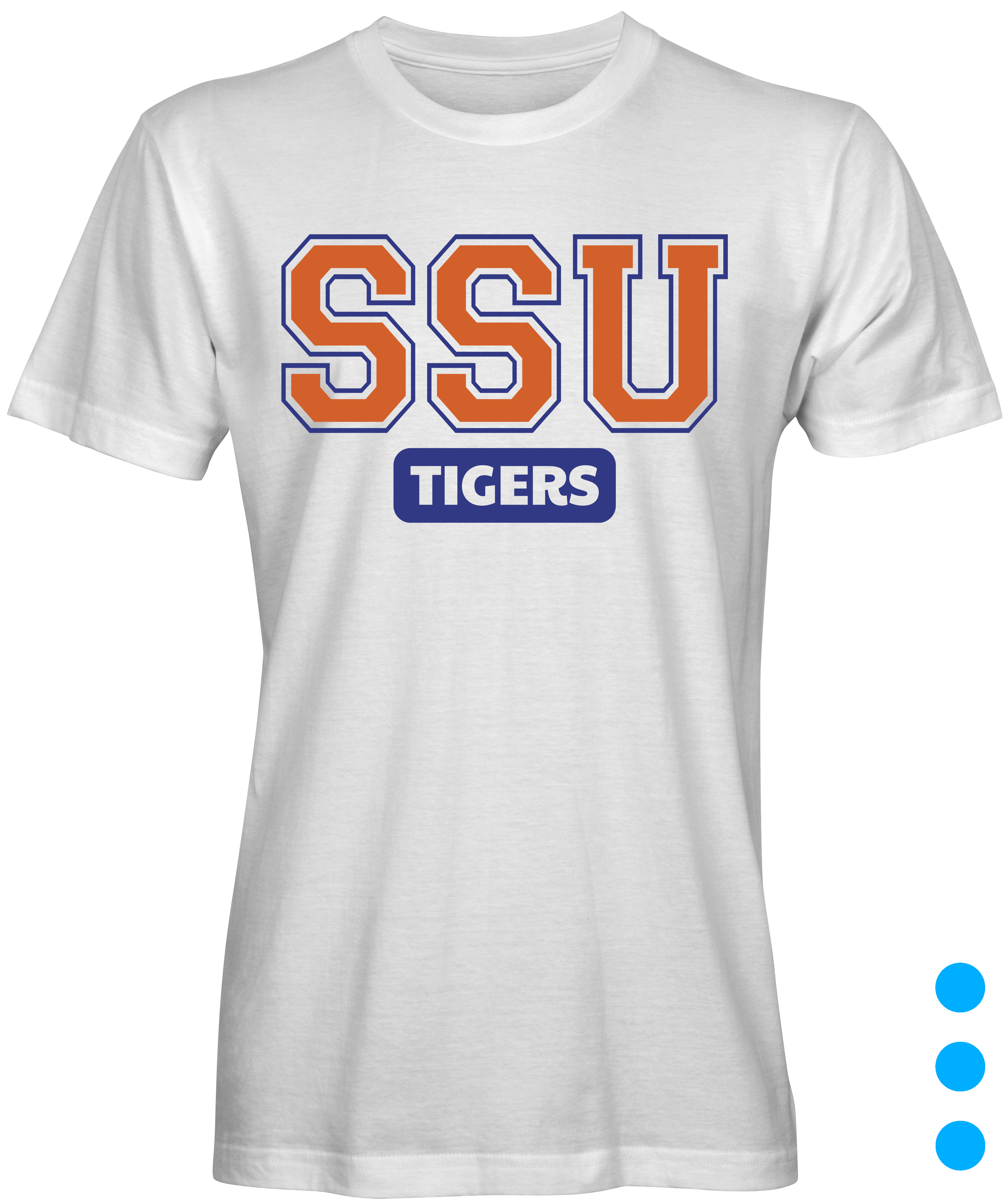 White SSU TIgers T-shirt
