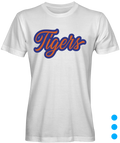 White Savannah University Colors Tigers T-shirt