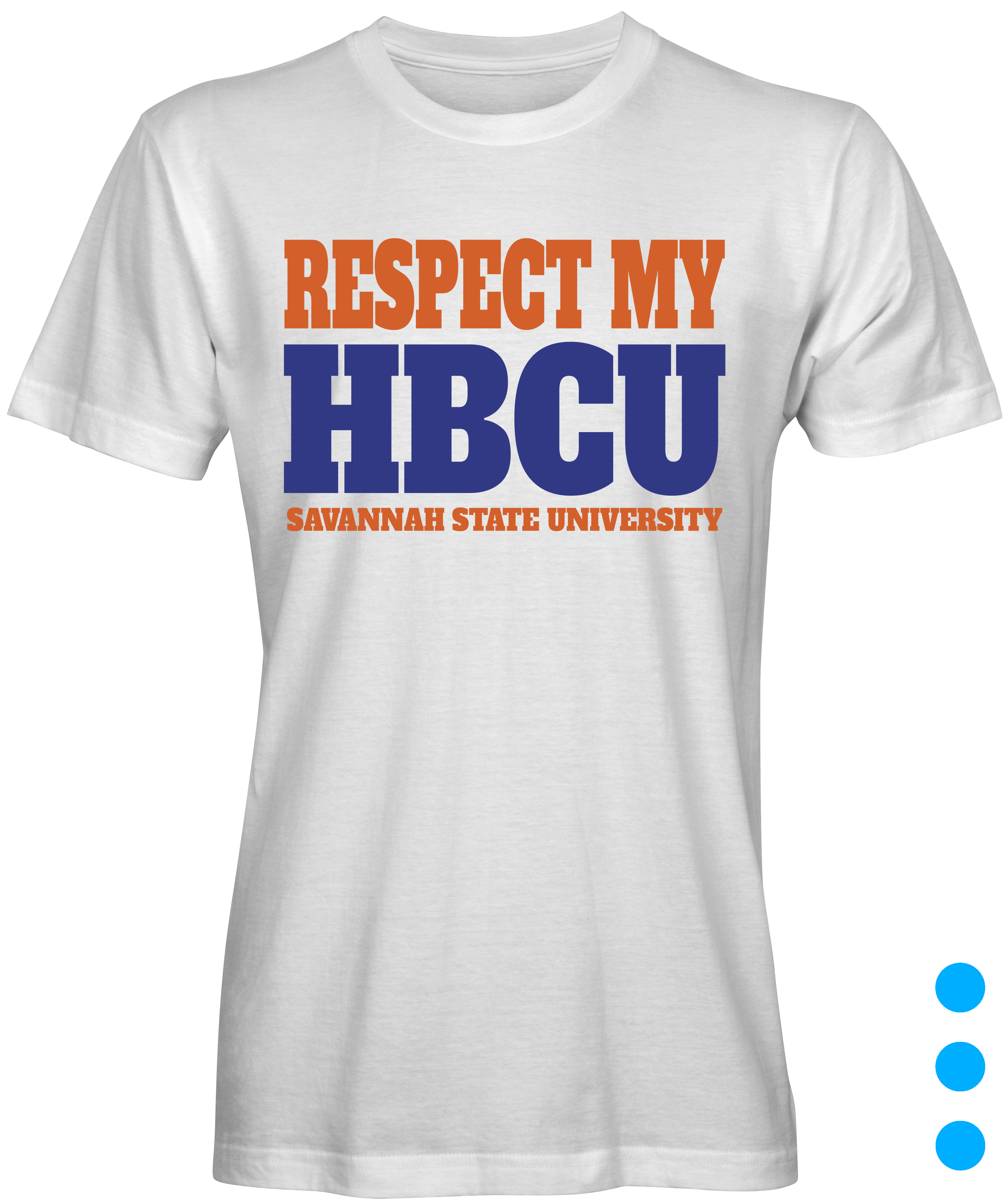 White Respect My HBCU t-shirt