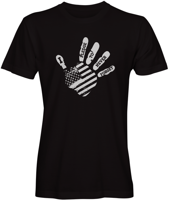I Pledge To Never Forget T-shirts for Veterans