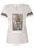 Water Color Art V-neck Football Tee