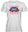 White T-shirt 80's inspired