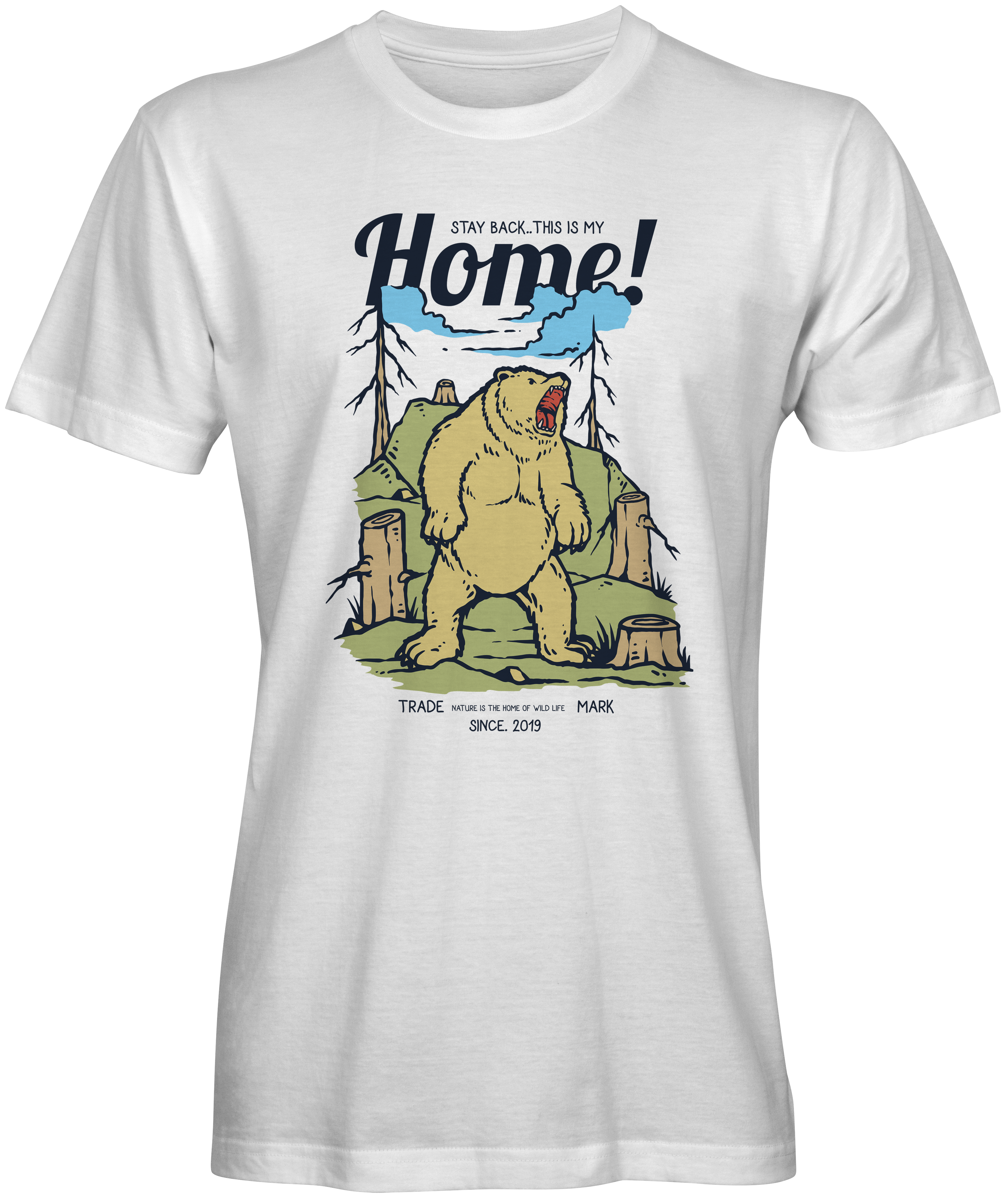 Home Protector Bear  Inspired T-shirts 