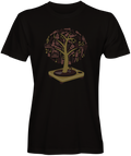 Musical Vinyl Record Tree Inspired T-shirts 