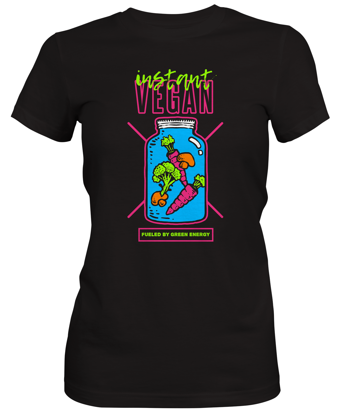 Vegan Green Energy Inspired Women's T-shirt 