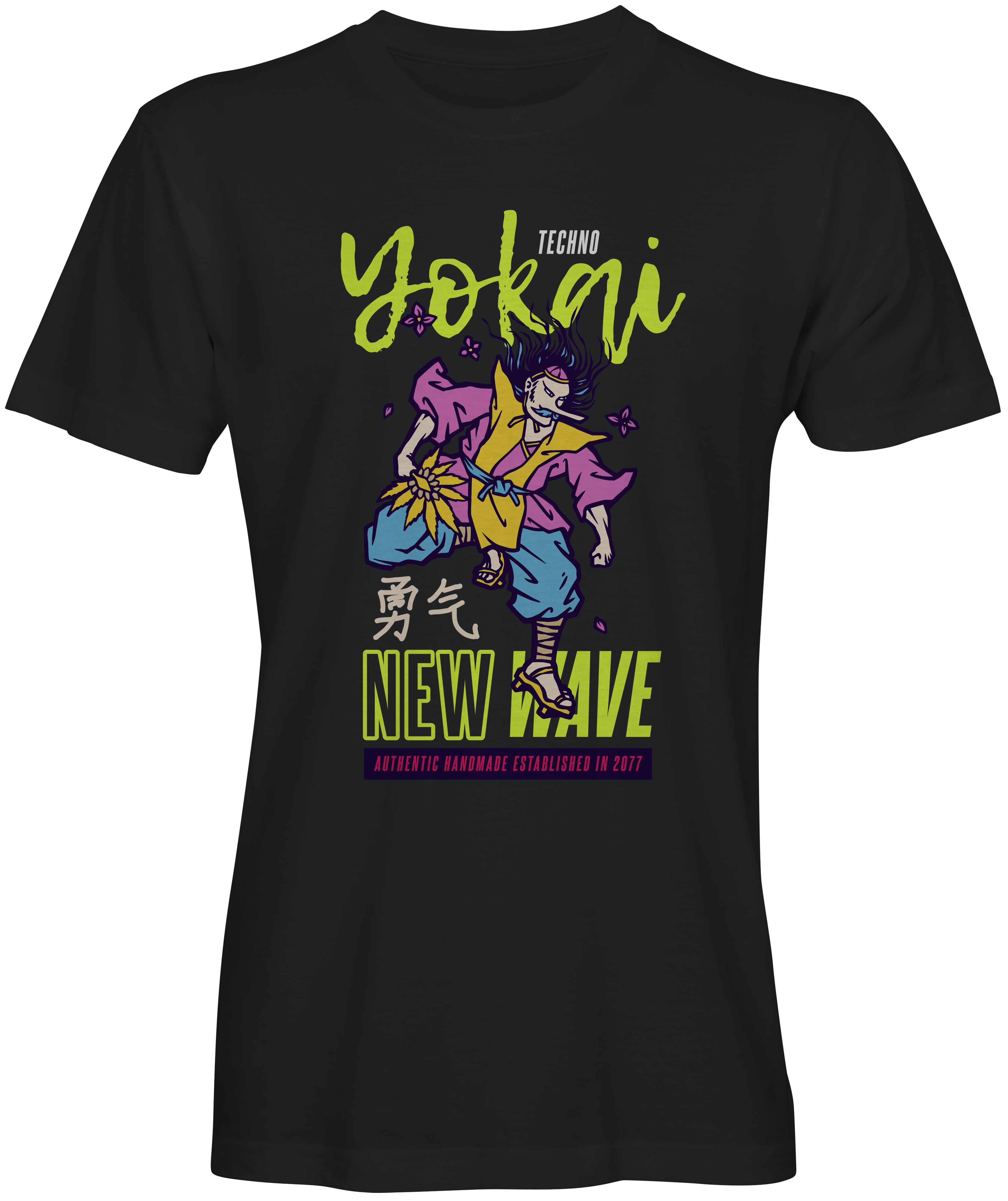 New Wave Techno Inspired T-shirts