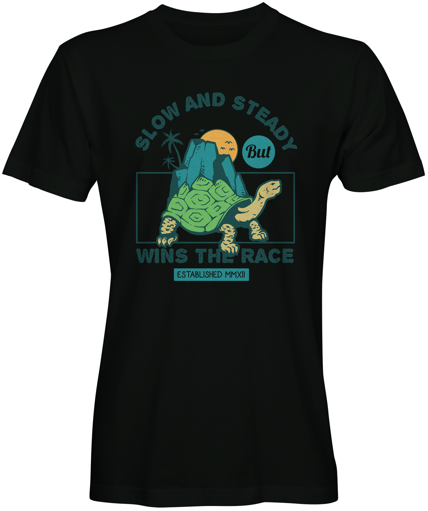 Slow and Steady Wins Turtle Inspired T-shirts