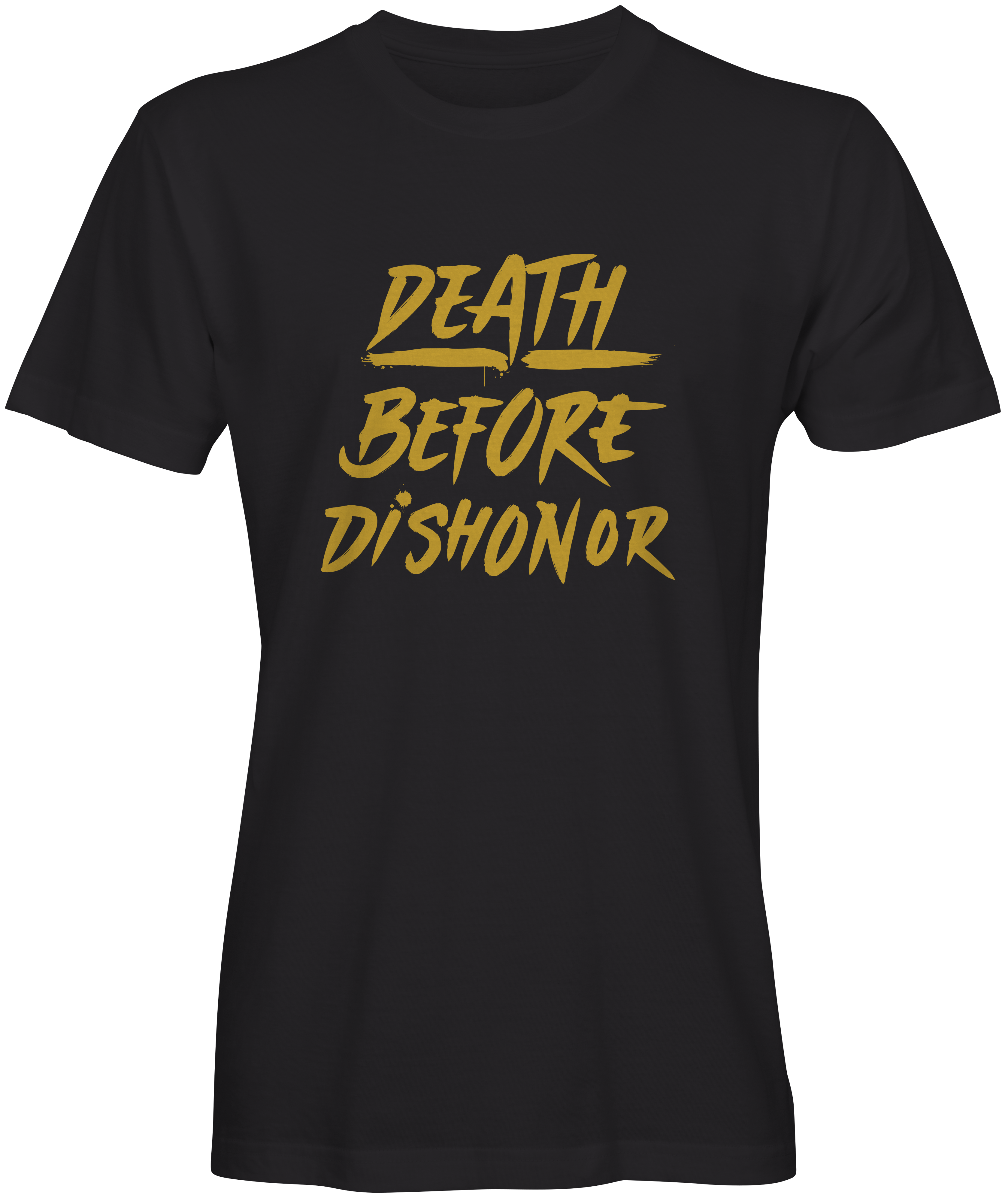 Black Death Before Dishonor Unisex T-Shirt