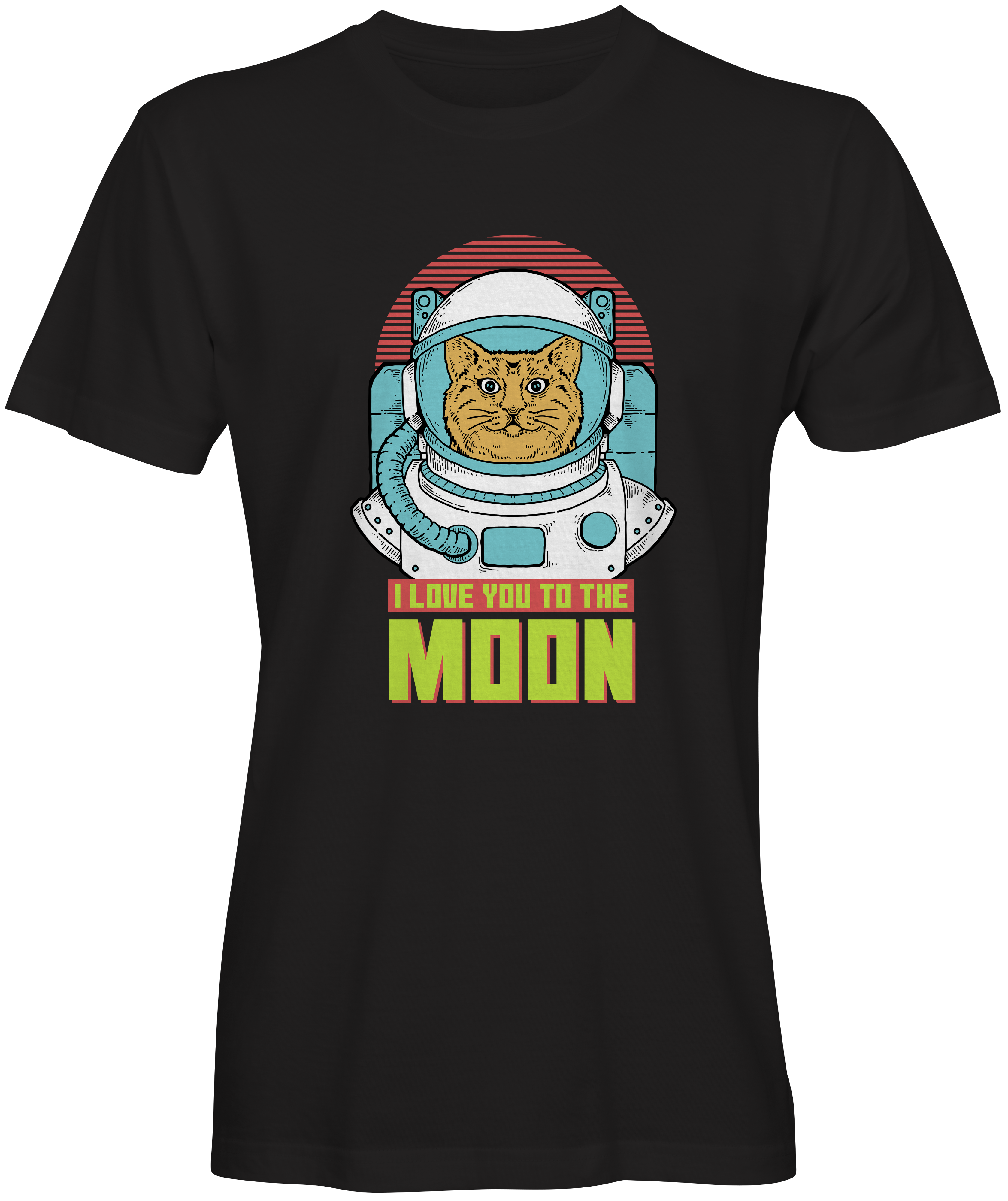 I love You To The Moon Cat Lovers T-shirts