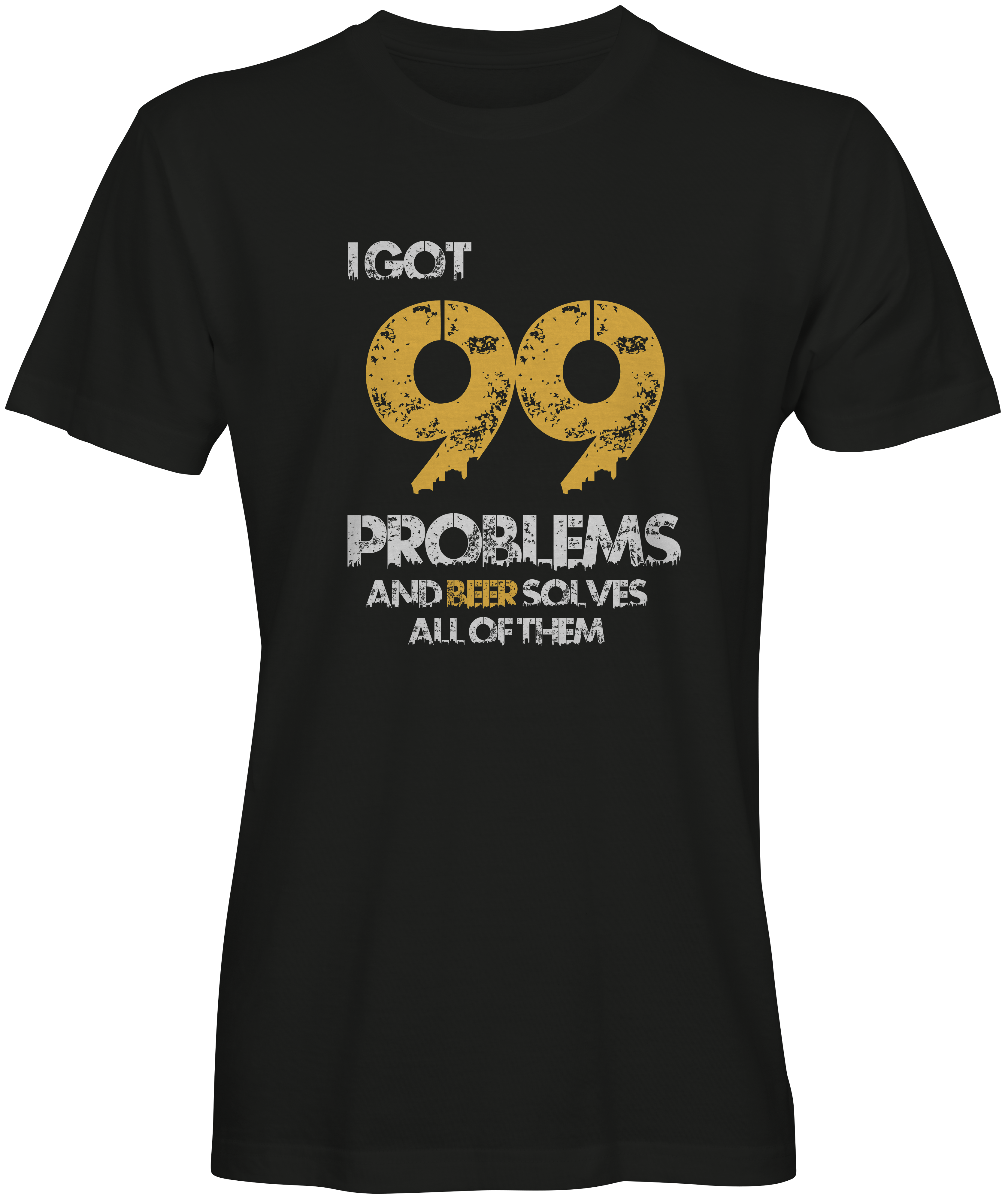 I Got 99 problems Black  Crewneck T-shirt