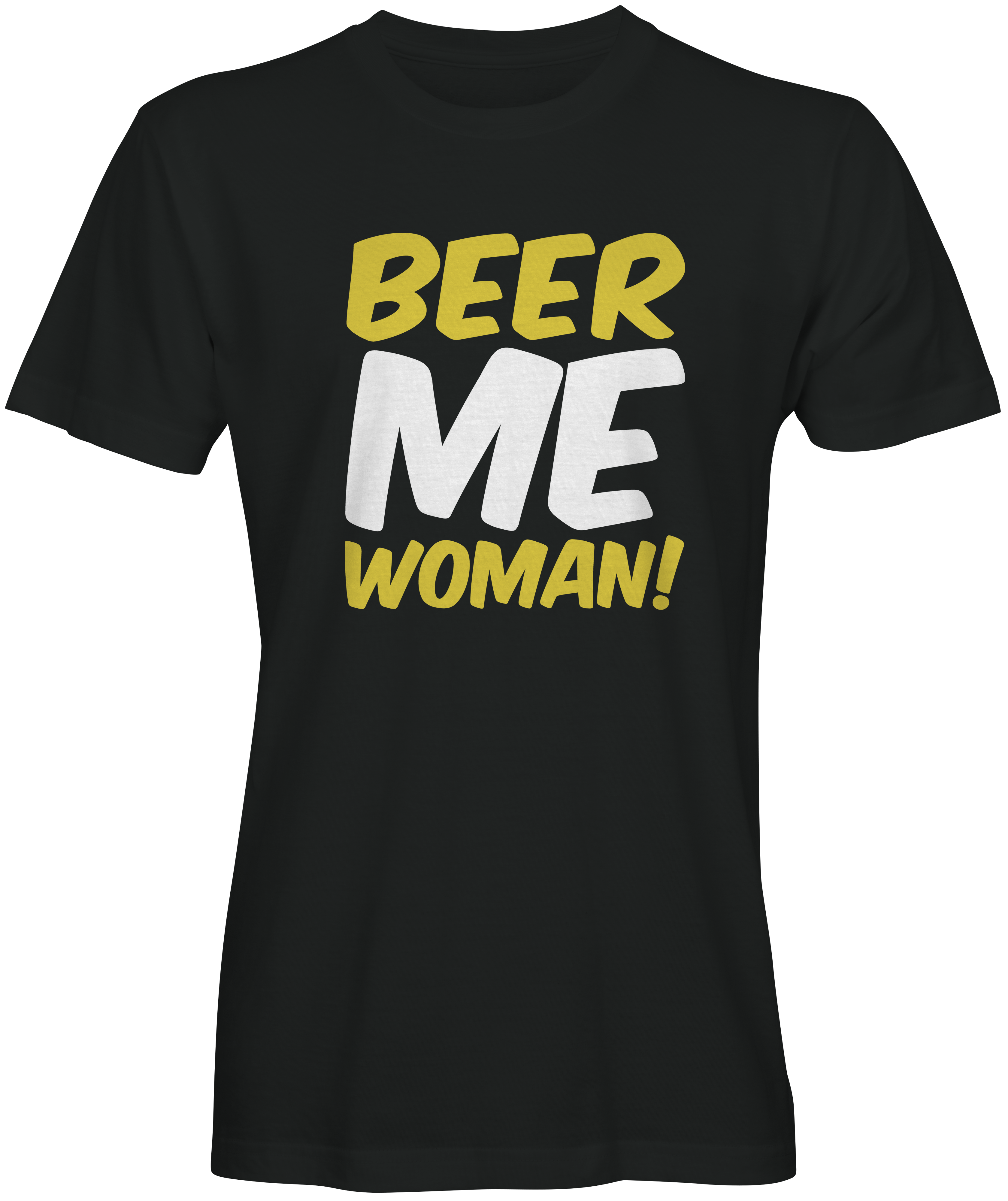 Black Beer Me Woman t-shirt