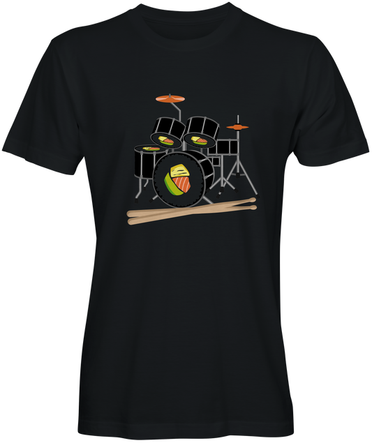 Sushi Drums Set Inspired Design T-shirts
