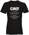 Definition of a Chef T-shirts 