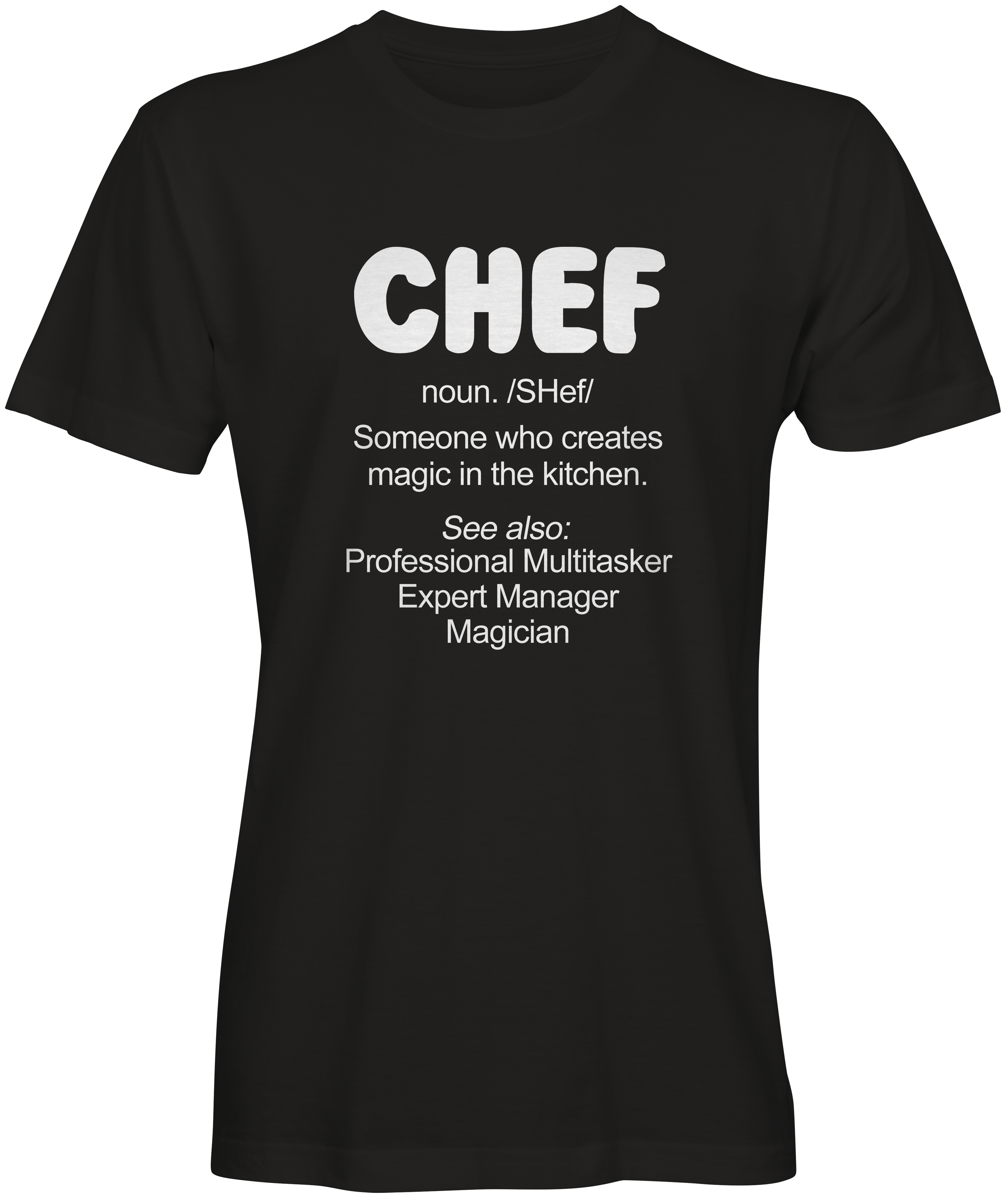 Definition of a Chef T-shirts 