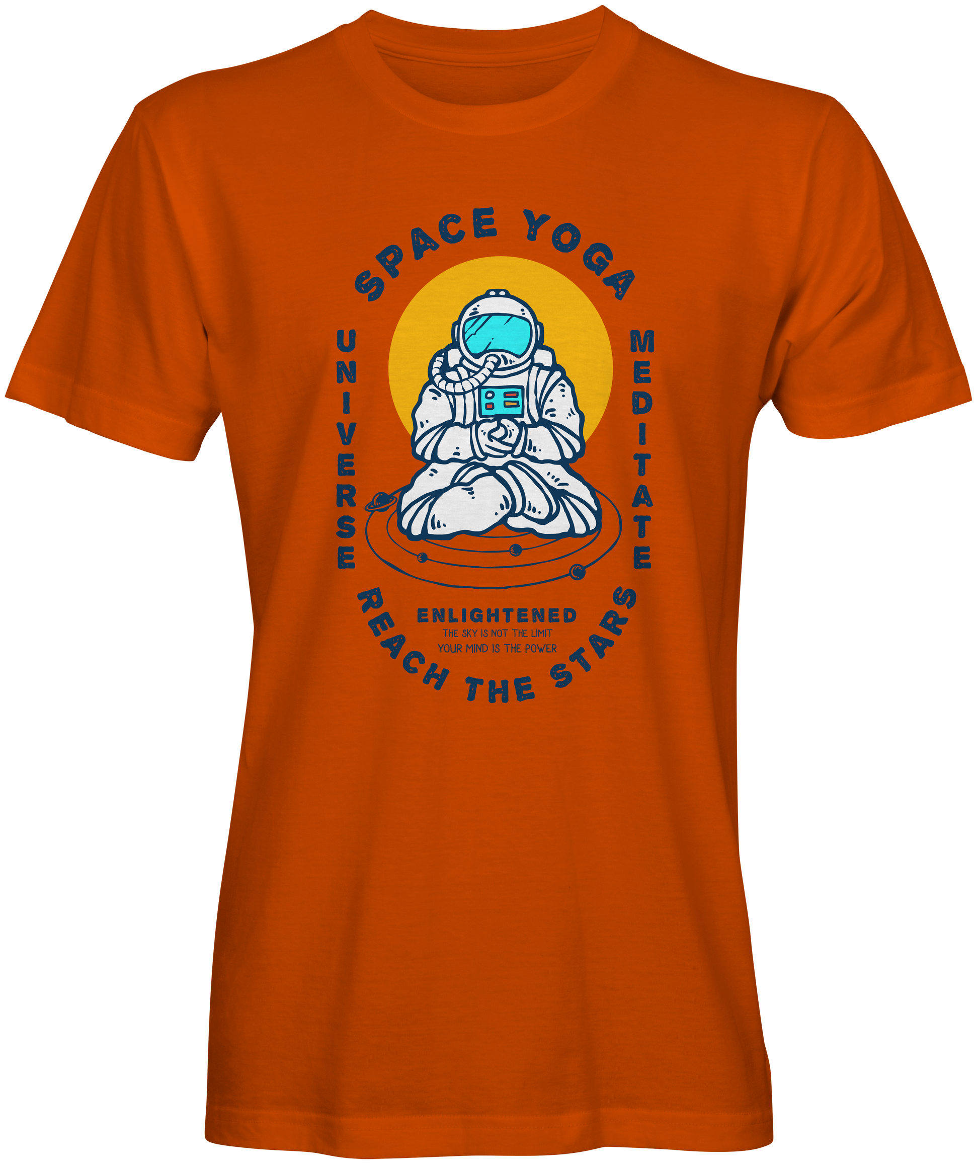 Space Yoga Inspired T-shirts