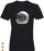 Black Astronauts Inspired T-Shirt With Flowers Sm T-Shirt Crew Neck