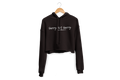 Sorry Not Sorry Woman's Crop Hoodie 