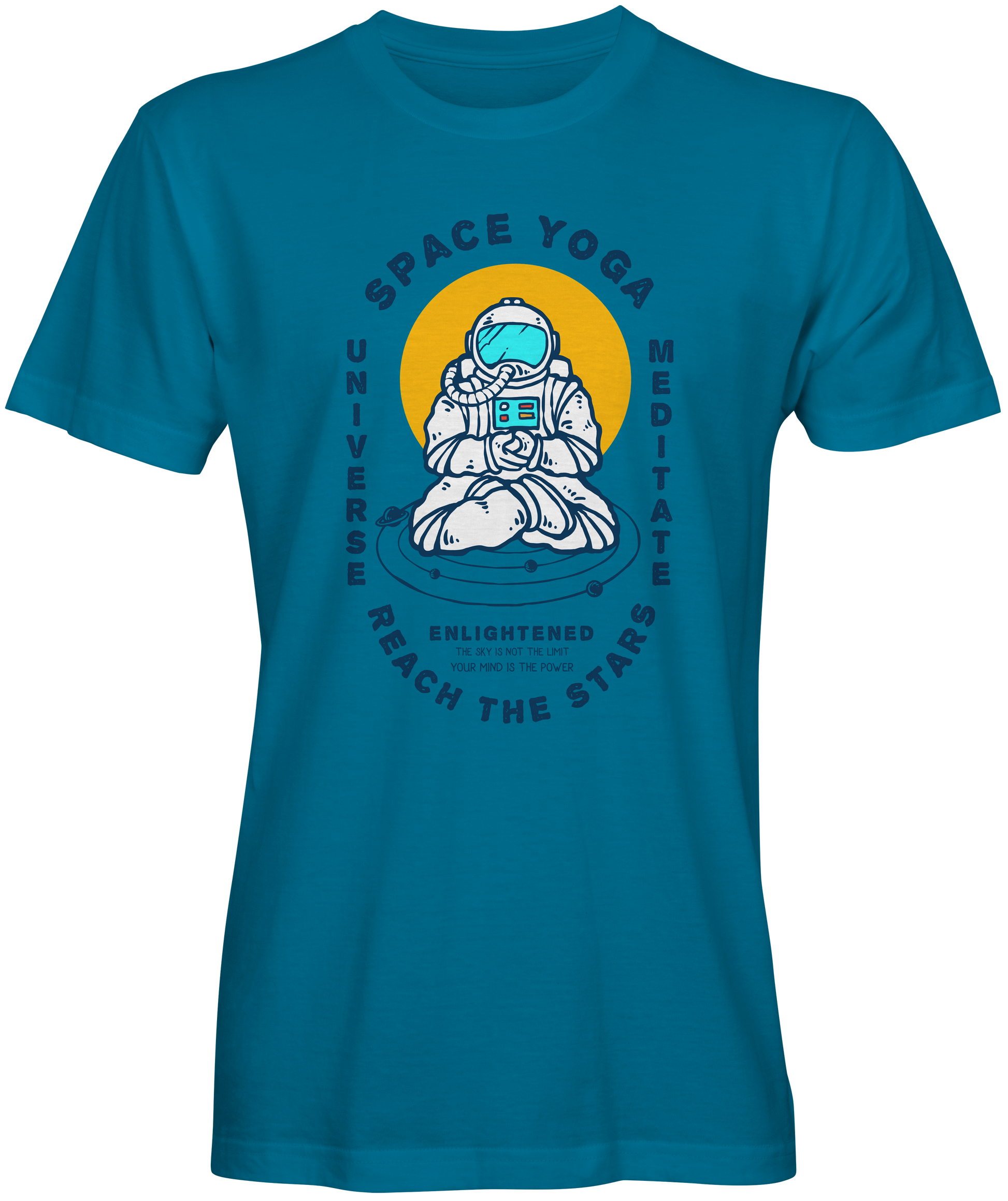 Space Yoga Inspired T-shirts