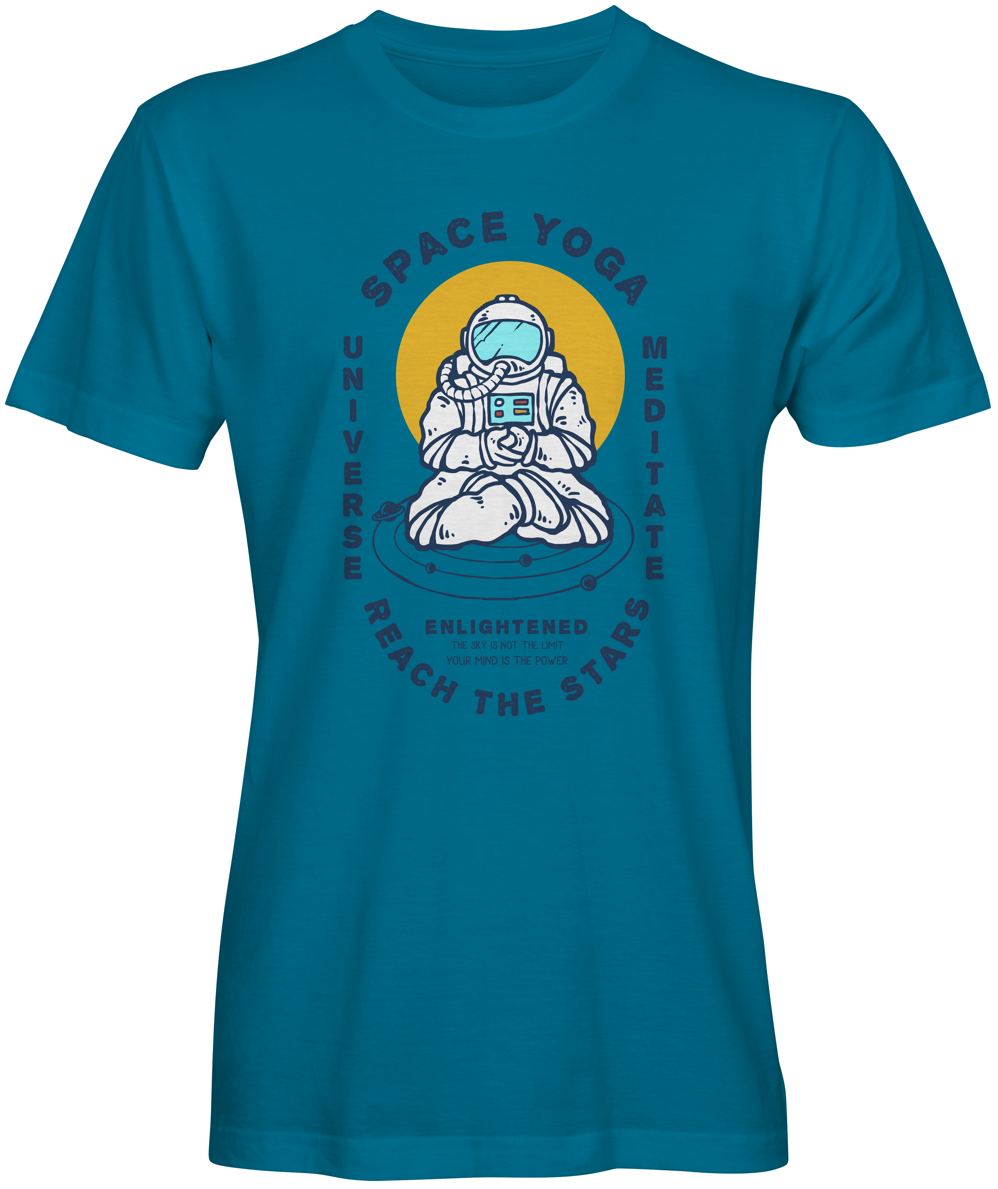 Space Yoga Inspired T-shirts