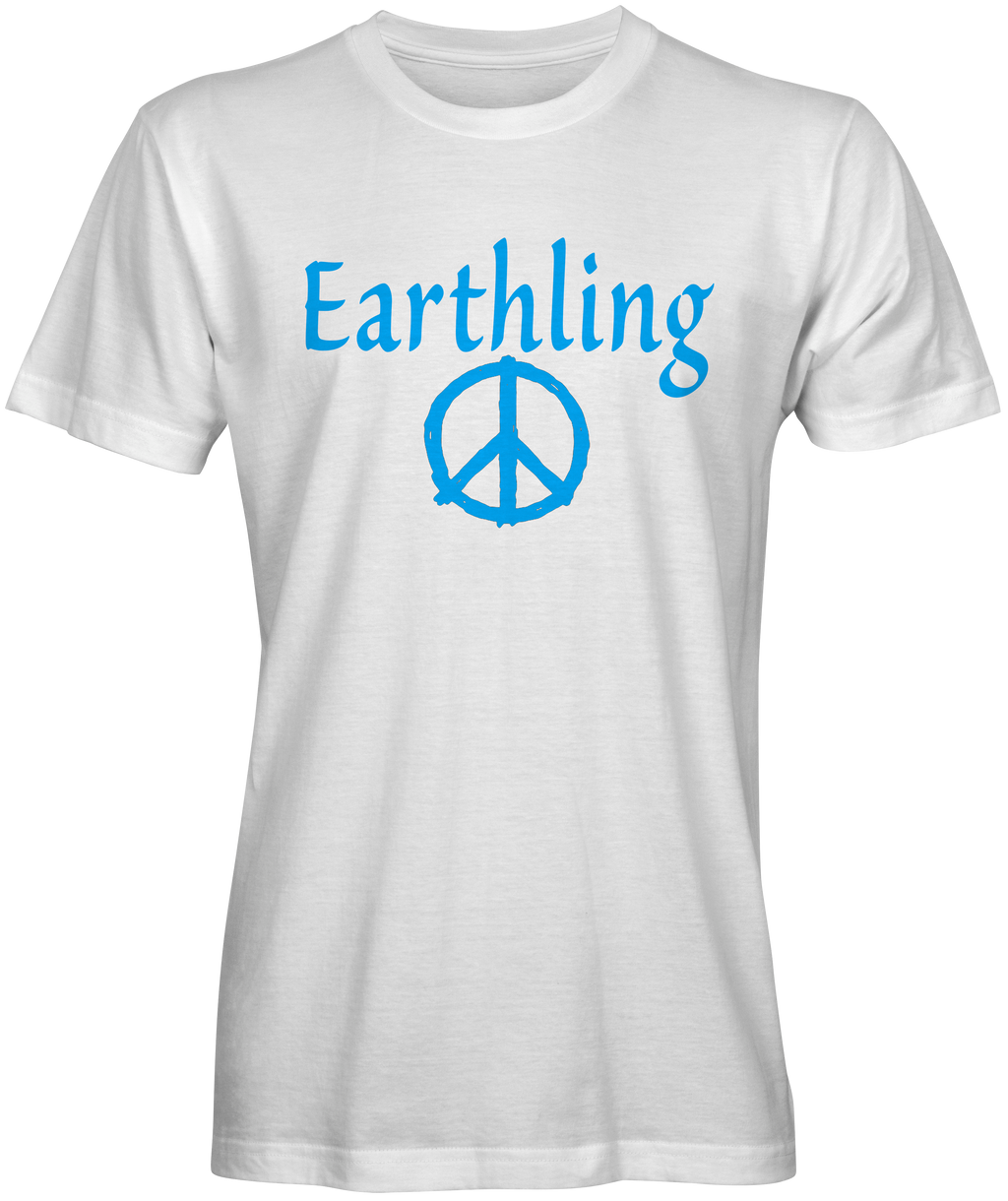 White short sleeve crew neck T-shirt