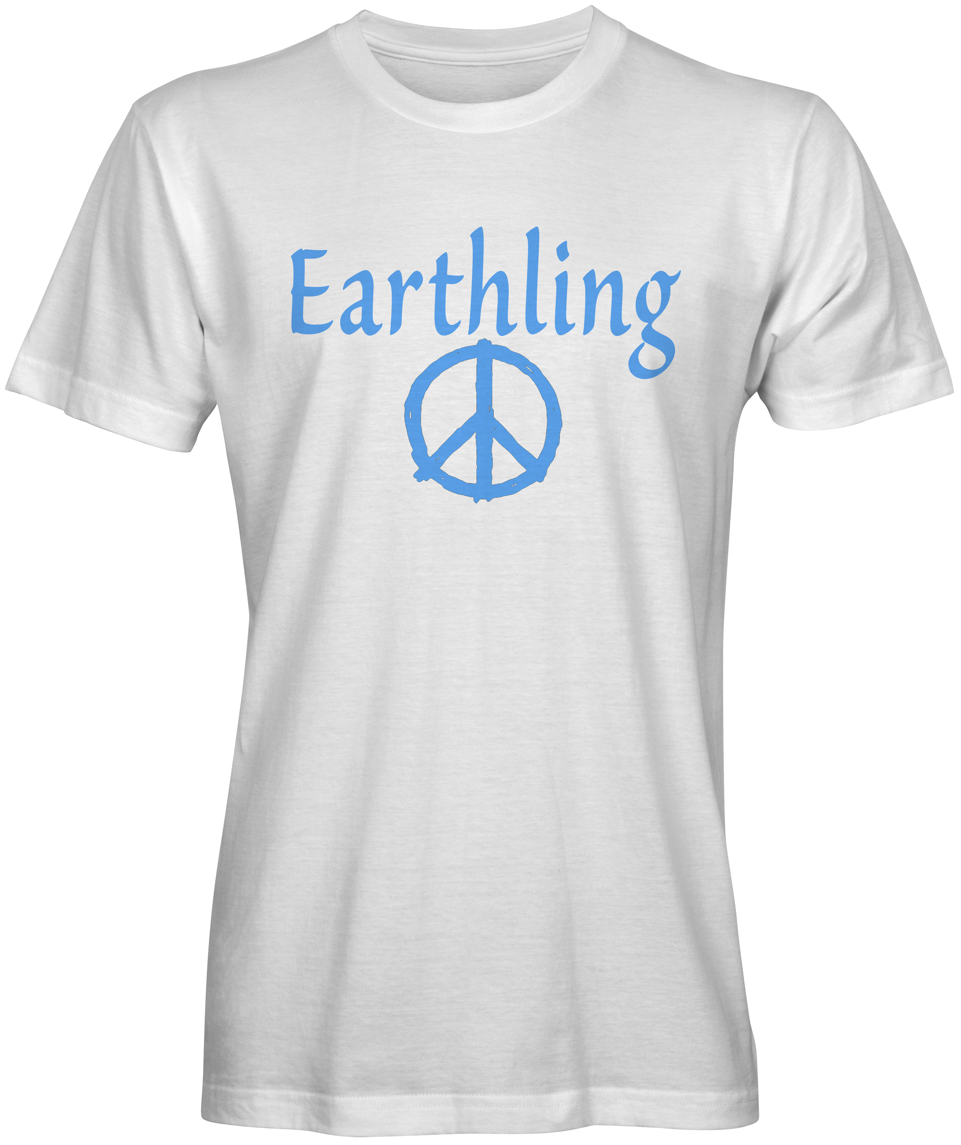 White short sleeve crew neck T-shirt