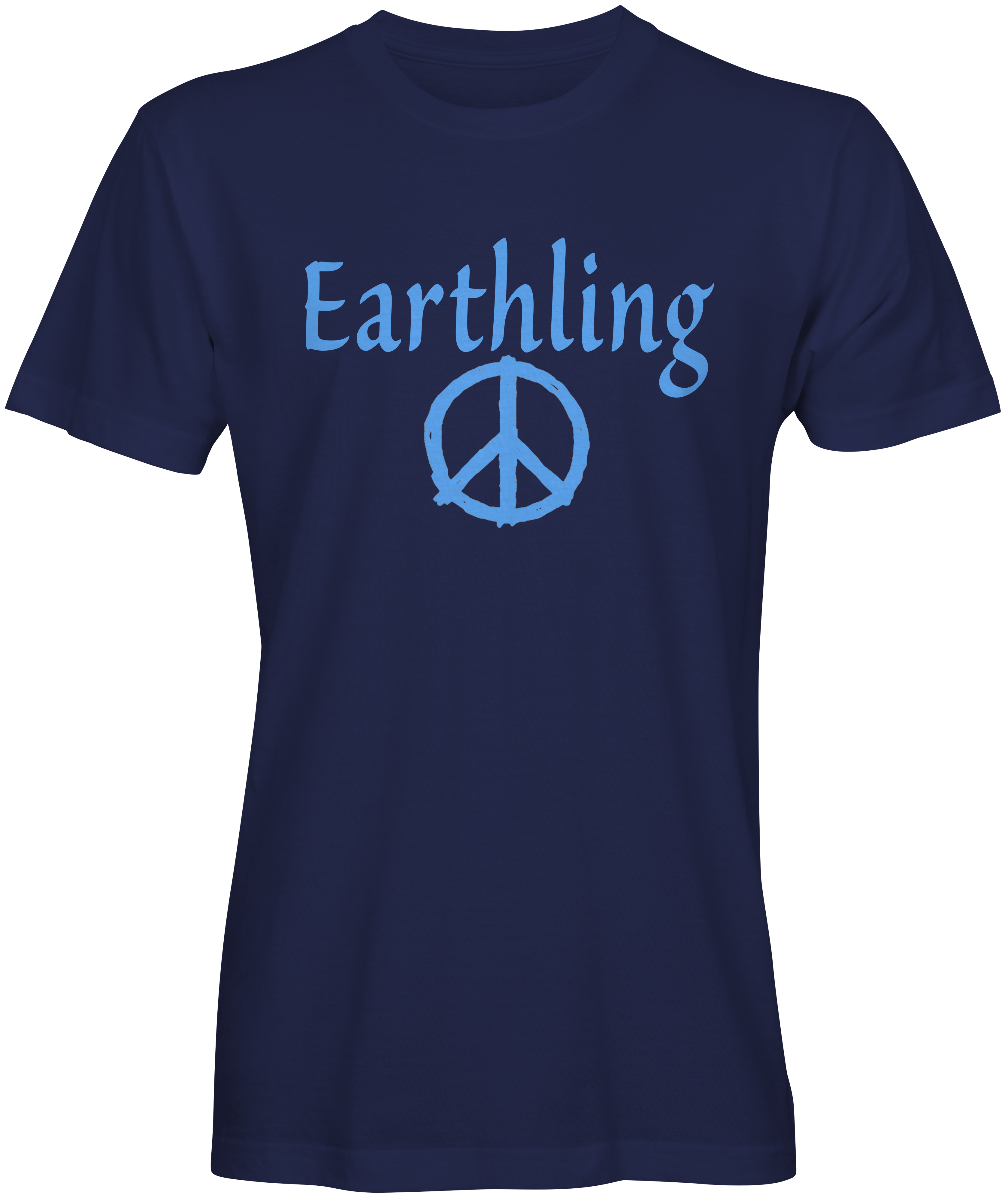 Navy Blue Short Sleeve Crew Neck T-shirt