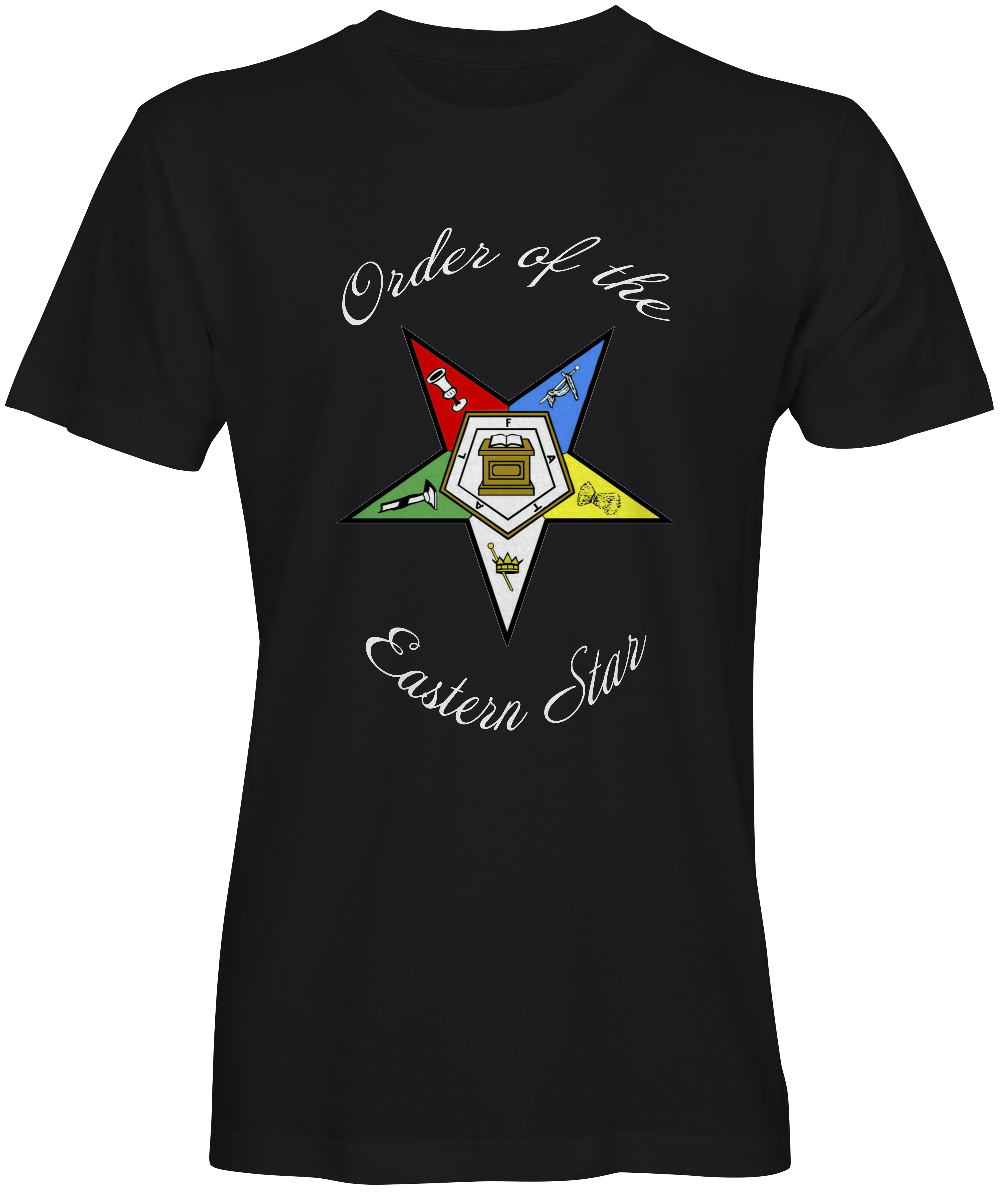 Order of Eastern Star T-shirt black