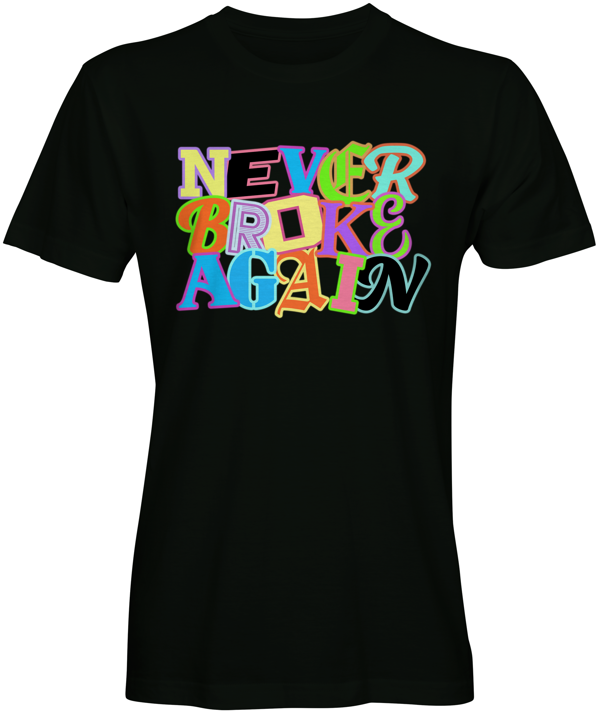 Colorful Never Broke Again T-Shirts 