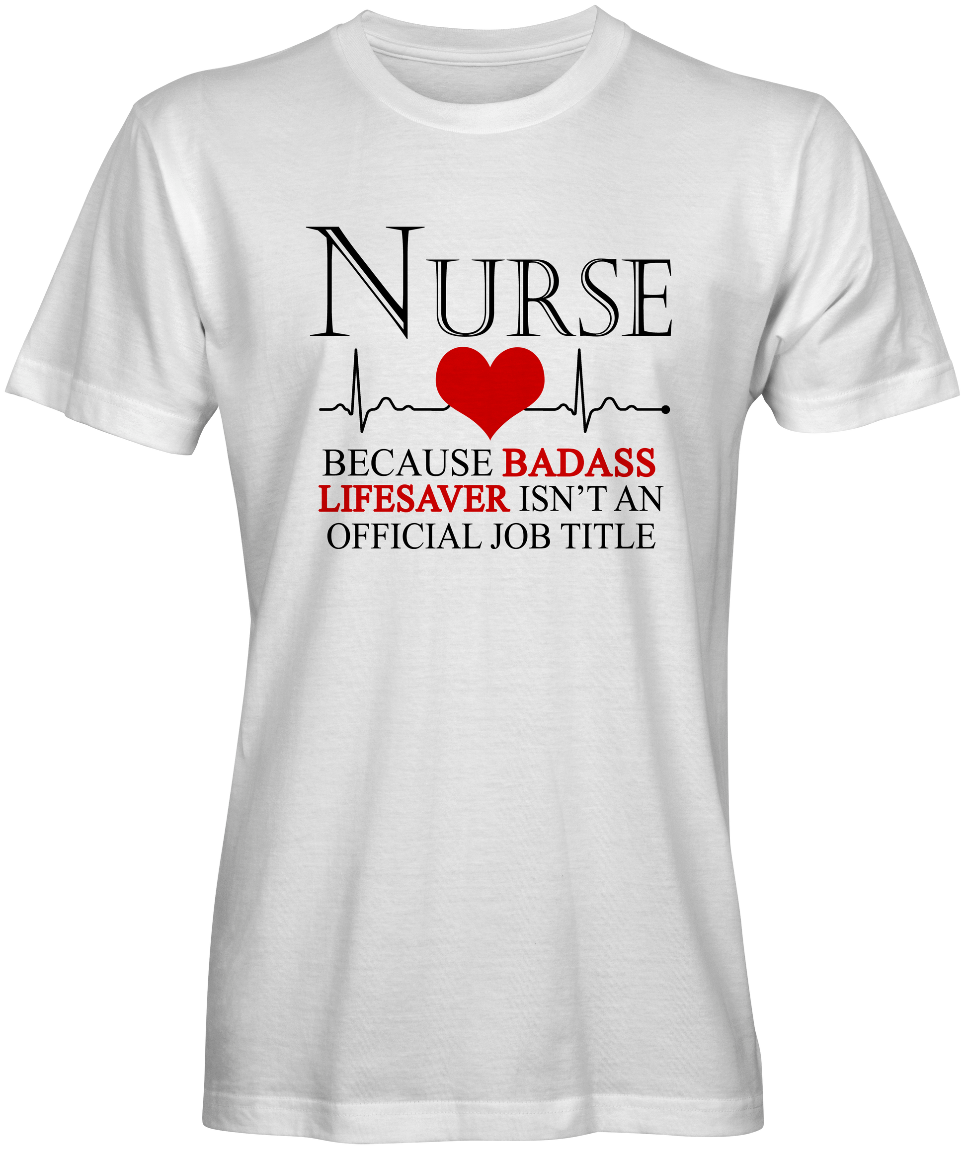 Official Nurse Job Title  Slogan T-shirt 