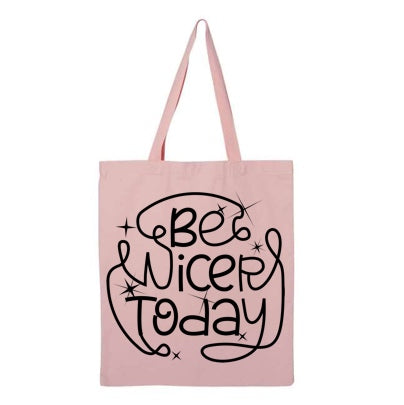 Pink Grocery Tote