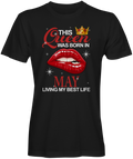 Queen was born in May Graphic Birthday T-shirts