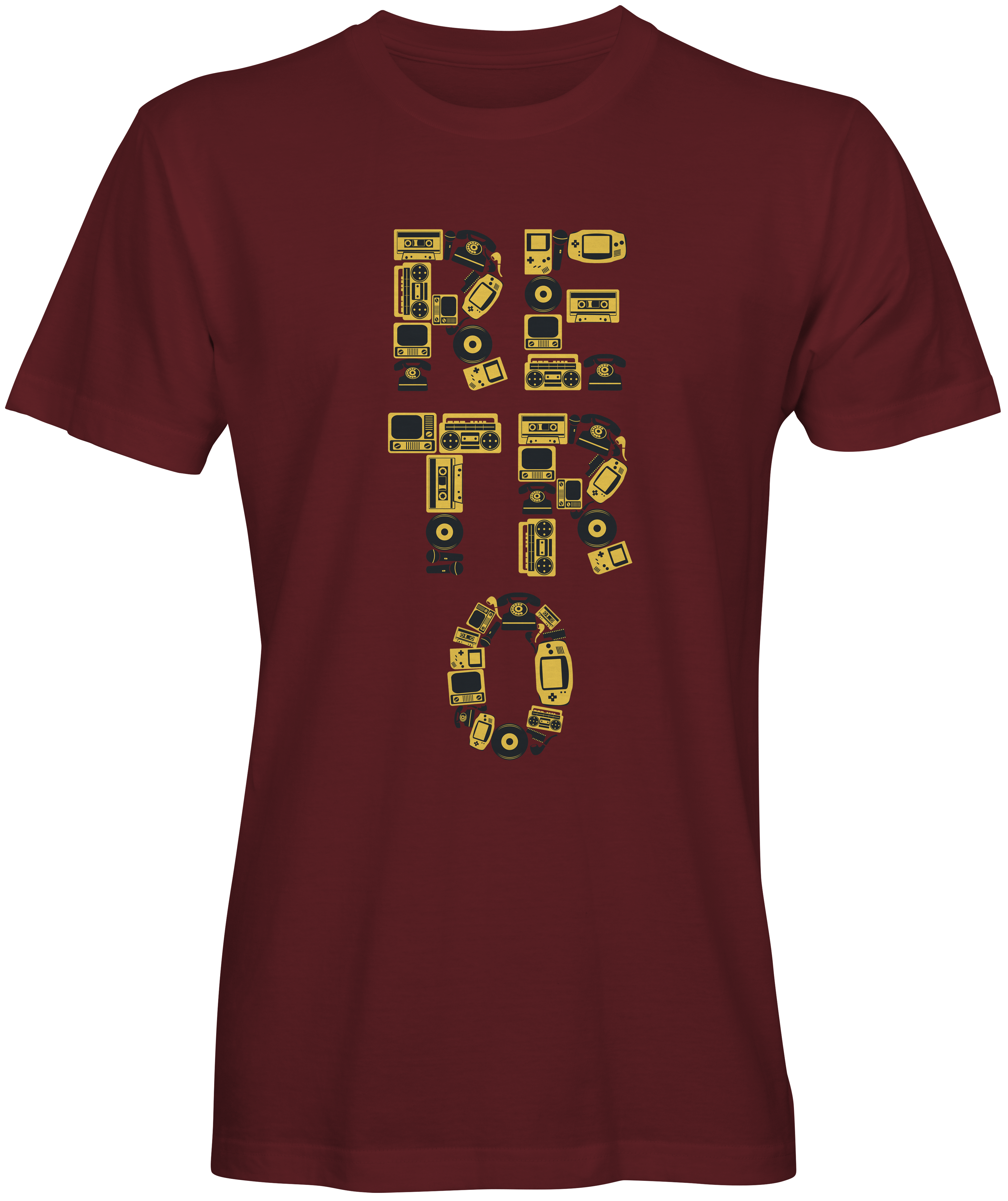 Throwback Retro Audio Design T-shirts