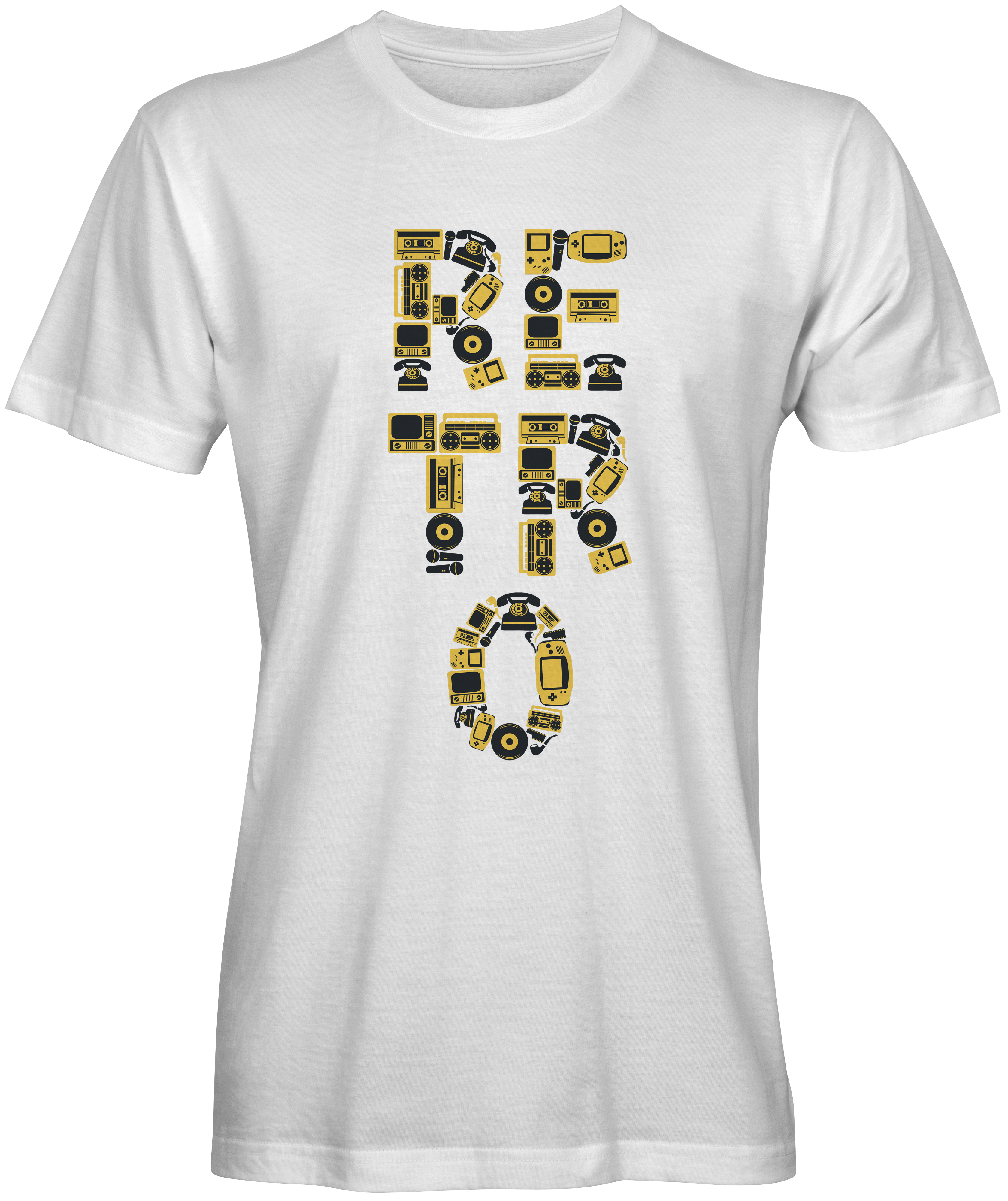 Throwback Retro Audio Design T-shirts