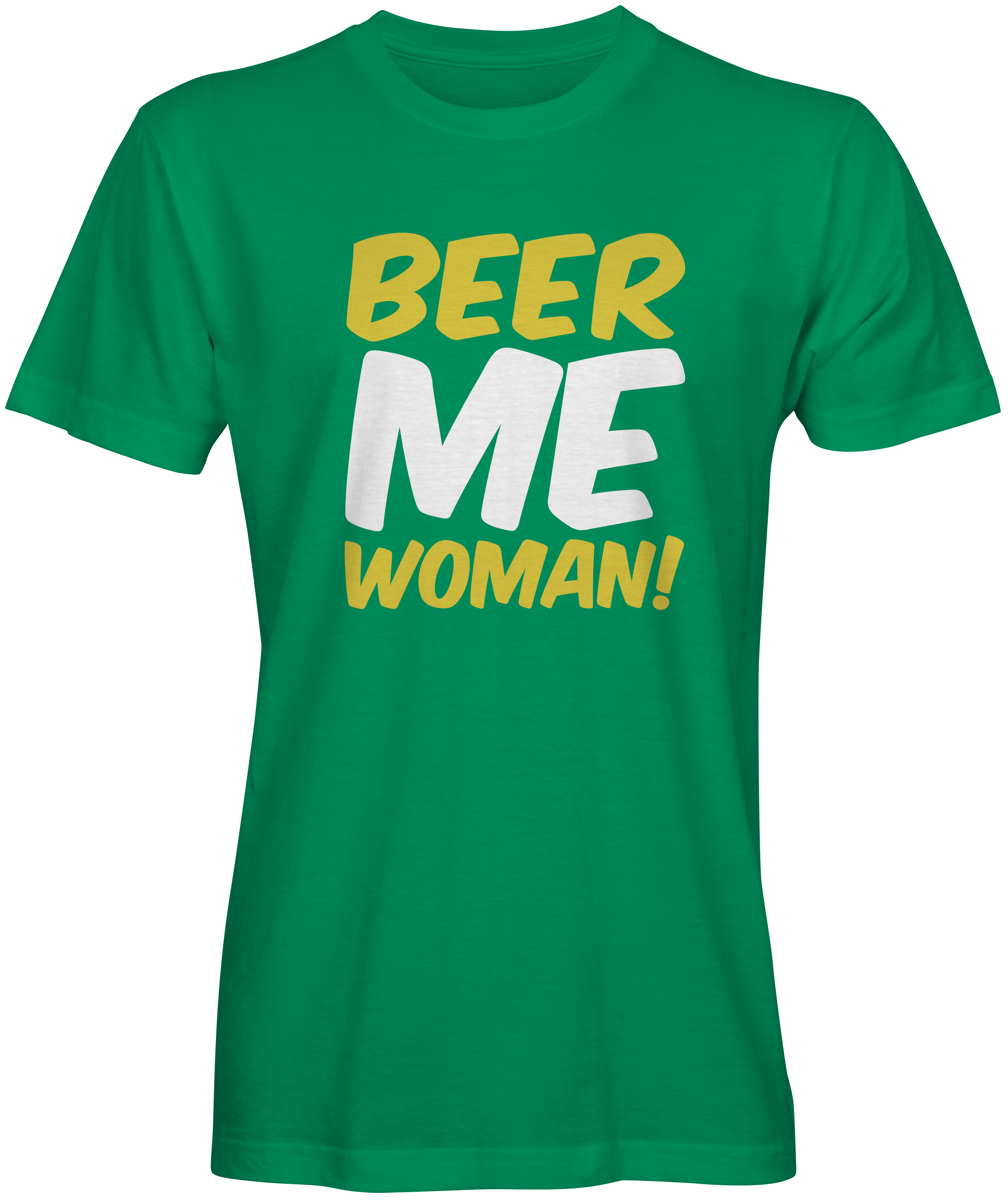 Green Beer Me Woman t-shirt