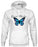 Social Media Butterfly hoodies 