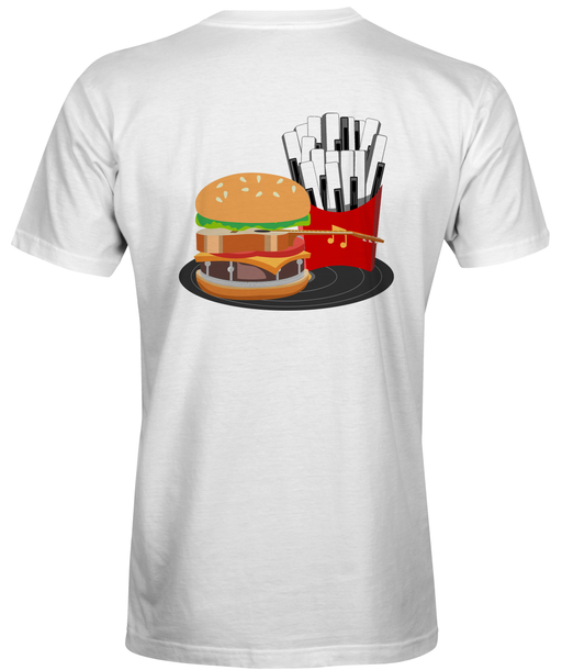 Fast  Food Inspired Music T-Shirt